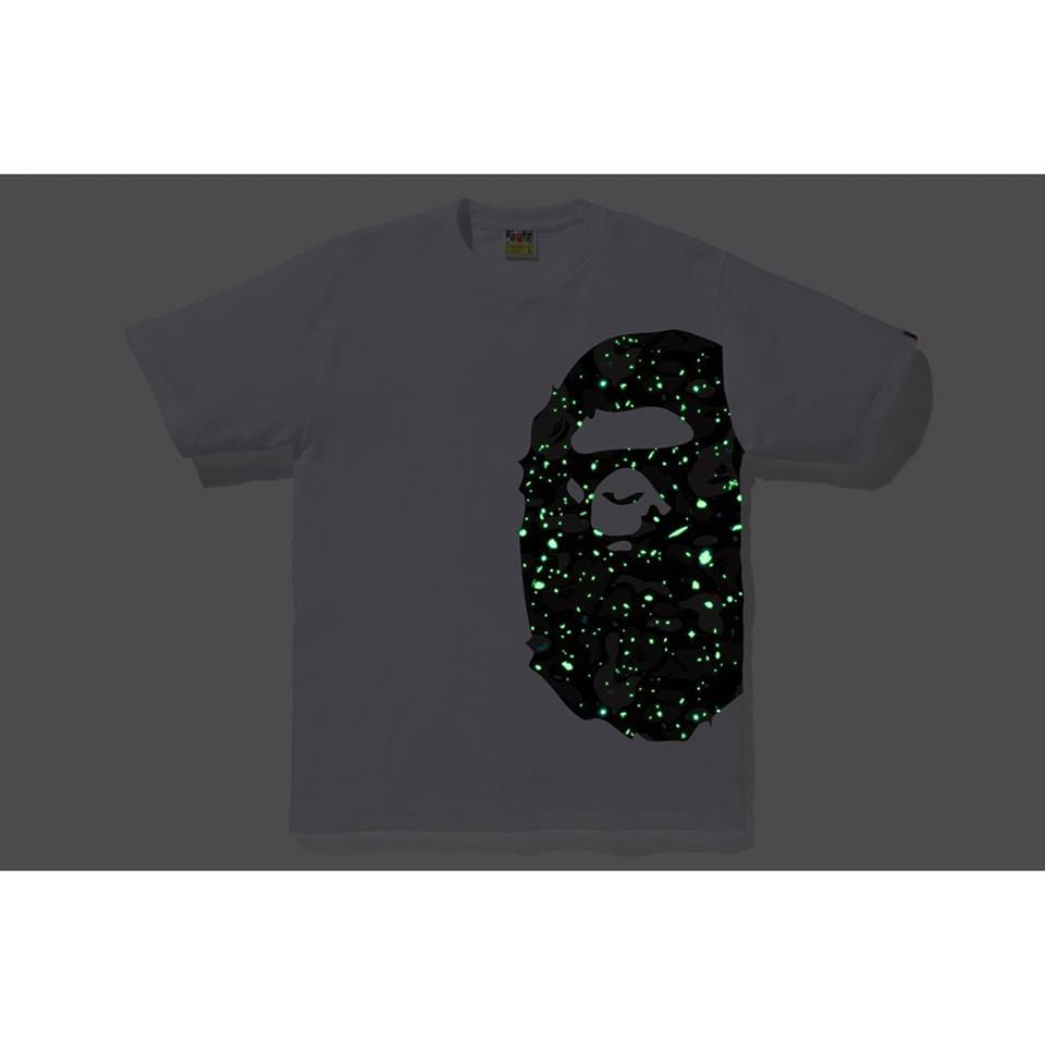 Space Camo Side Big Ape Head Tee SS19