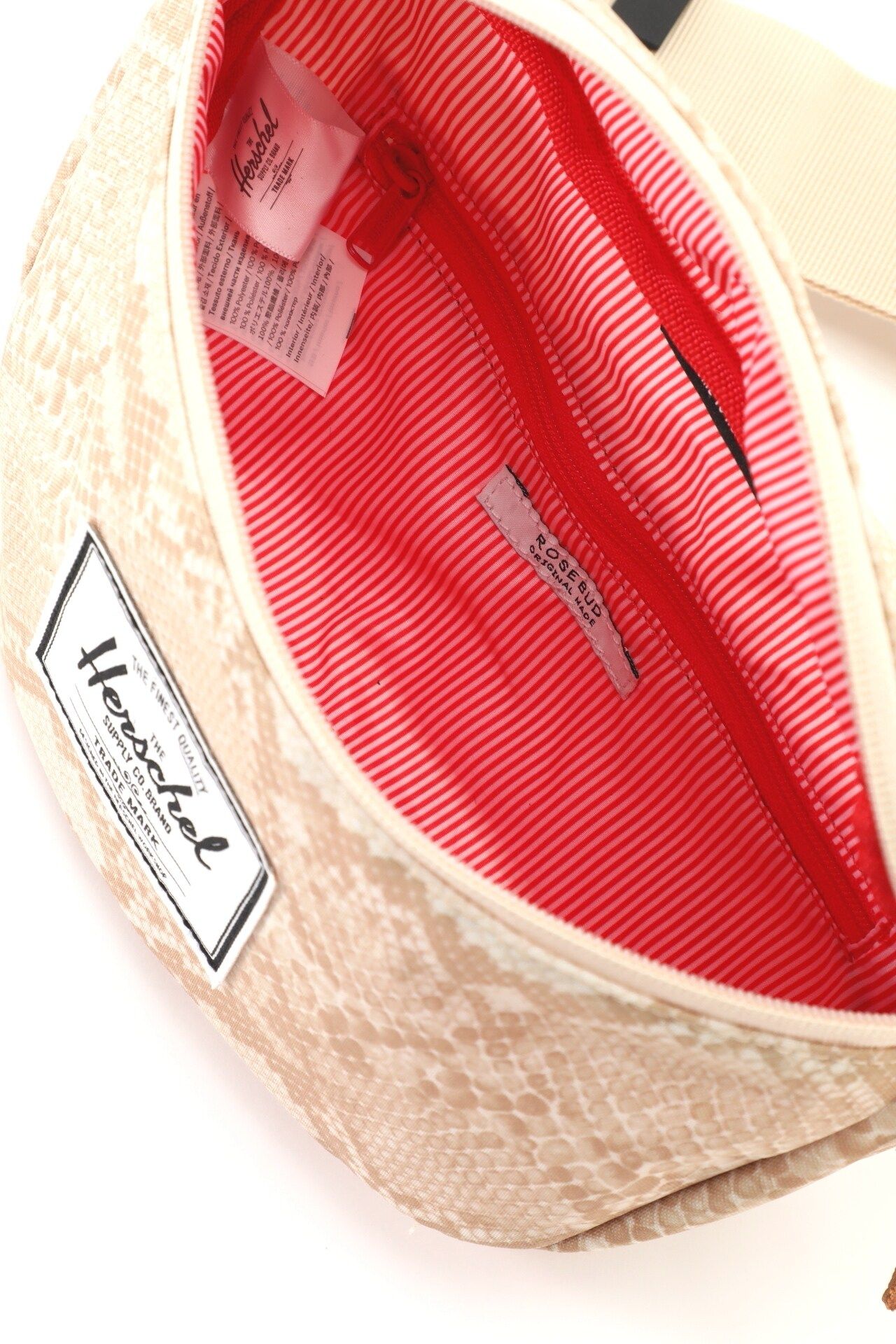 Herschel Sixteen Hip Pack - Rose Bud Sand Python