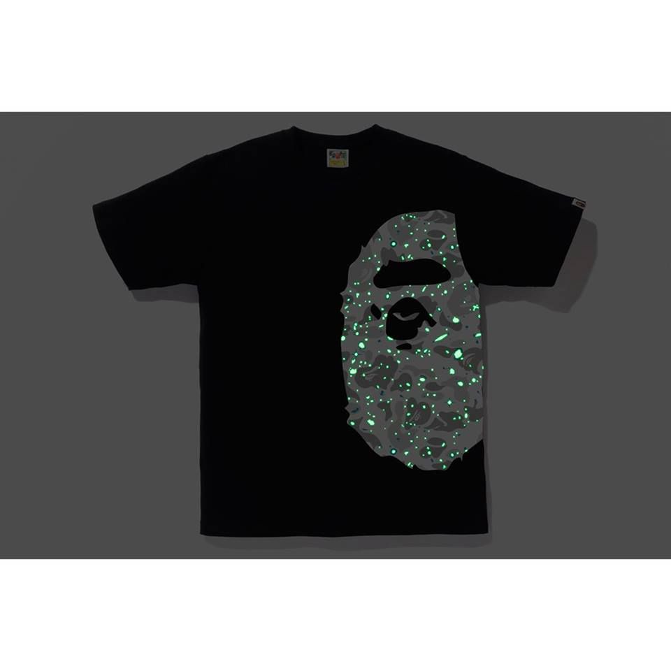 Space Camo Side Big Ape Head Tee SS19