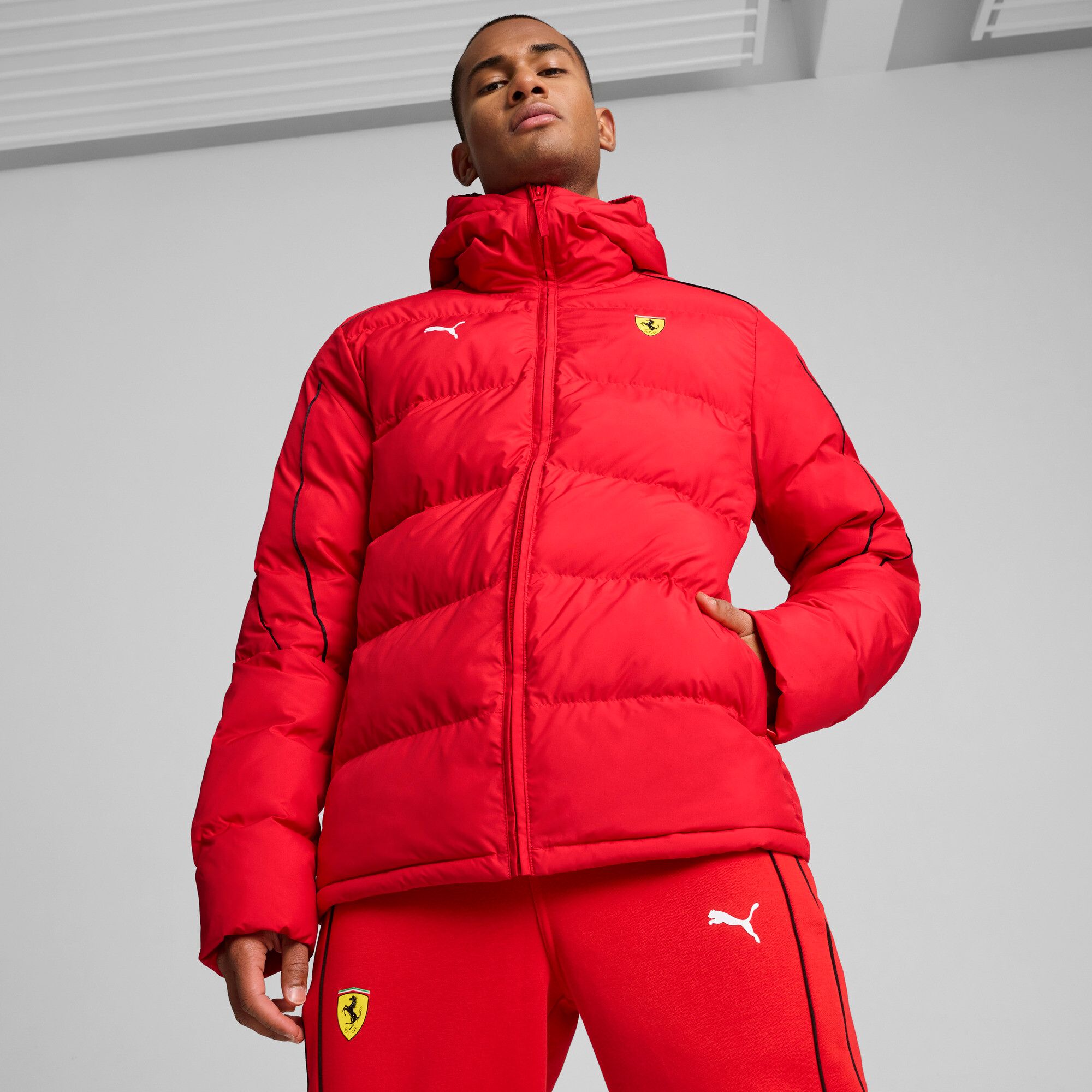 Puma Scuderia Ferrari Race MT7+ Ecolite Jacket - Red