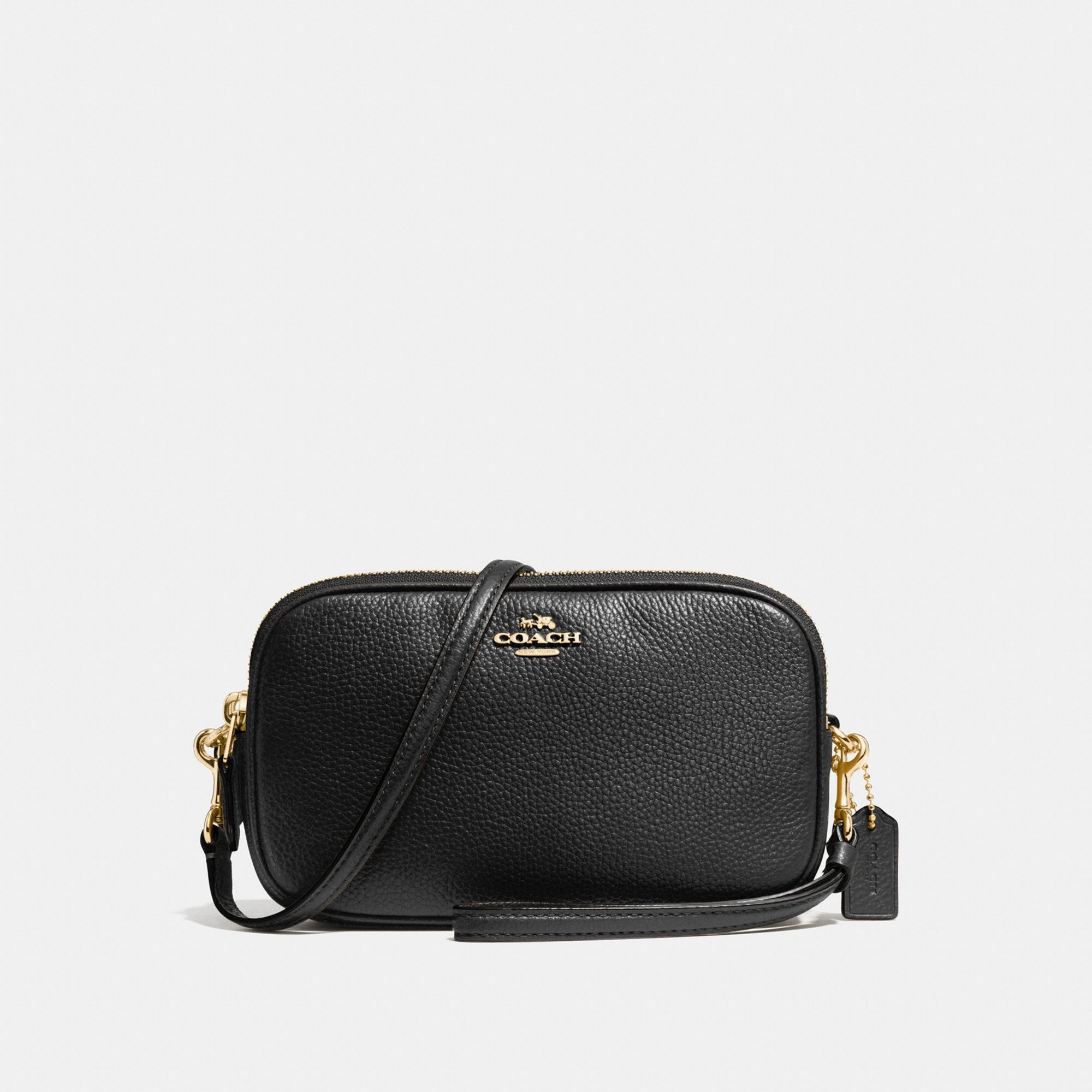 Coach Sadie Crossbody Clutch 'Black'