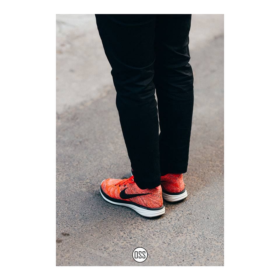 Nike Flyknit Lunar 3 'Bright Crimson'