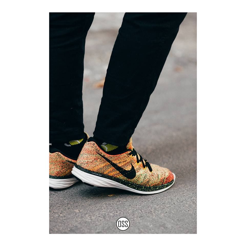 Nike Flyknit Lunar 3 'Laser Orange'