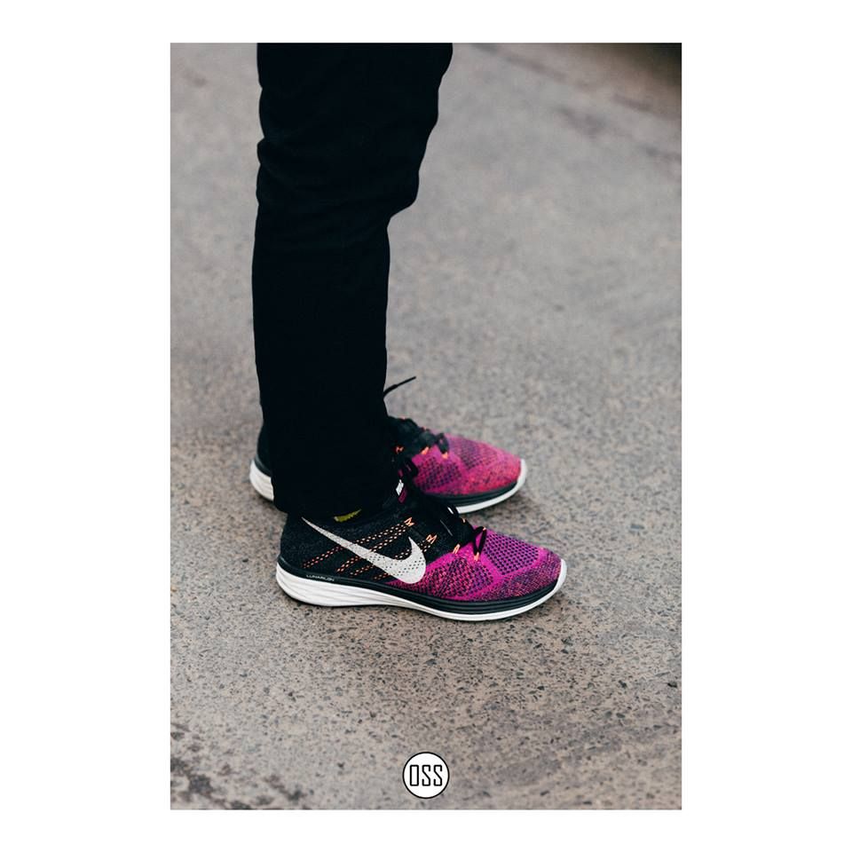 Nike Flyknit Lunar 3 'Black/Violet'