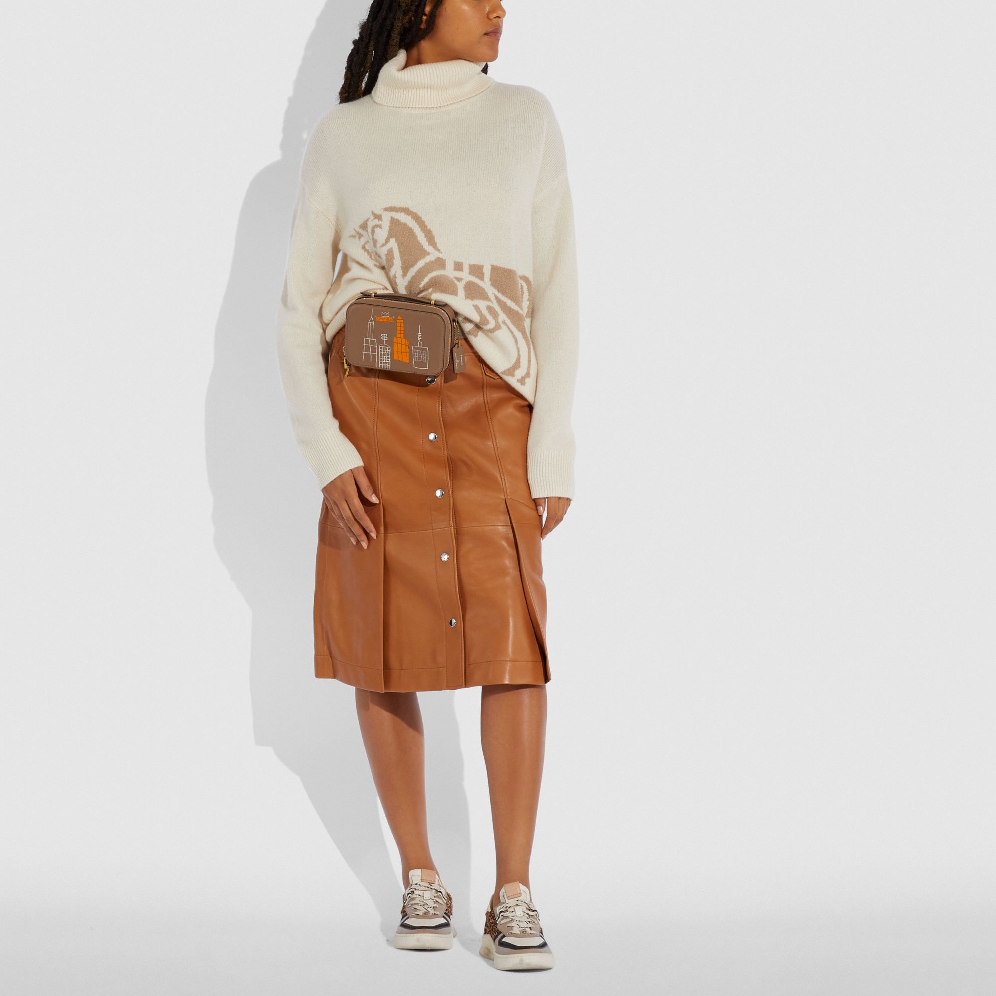 Coach x Jean-Michel Basquiat Alie Belt Bag - Elm