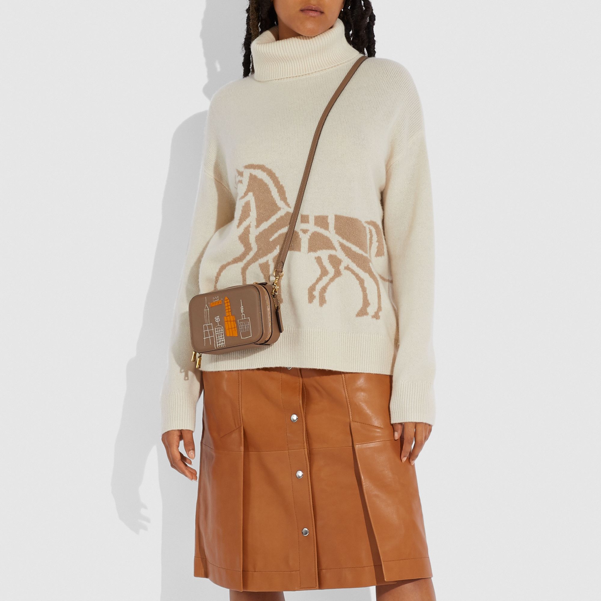 Coach x Jean-Michel Basquiat Alie Belt Bag - Elm
