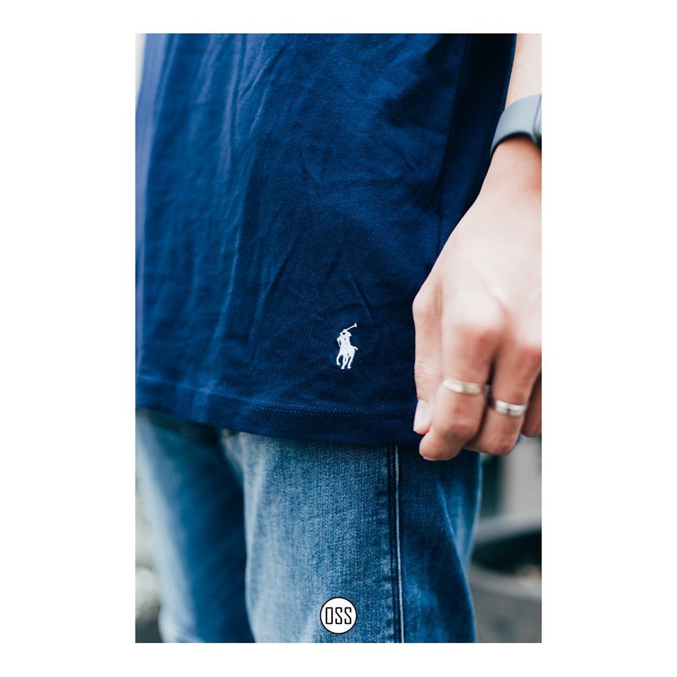 Ralph Lauren Classic Crewneck Shirt 'Navy'