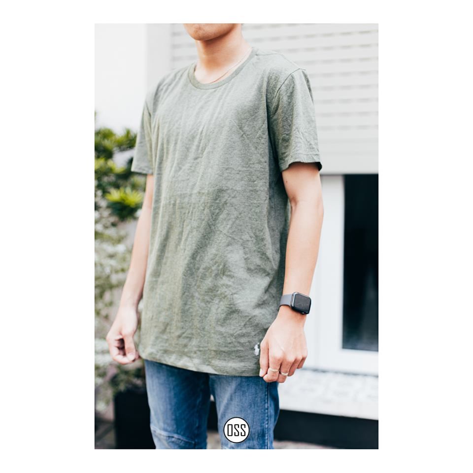 Ralph Lauren Classic Crewneck Shirt 'Olive'