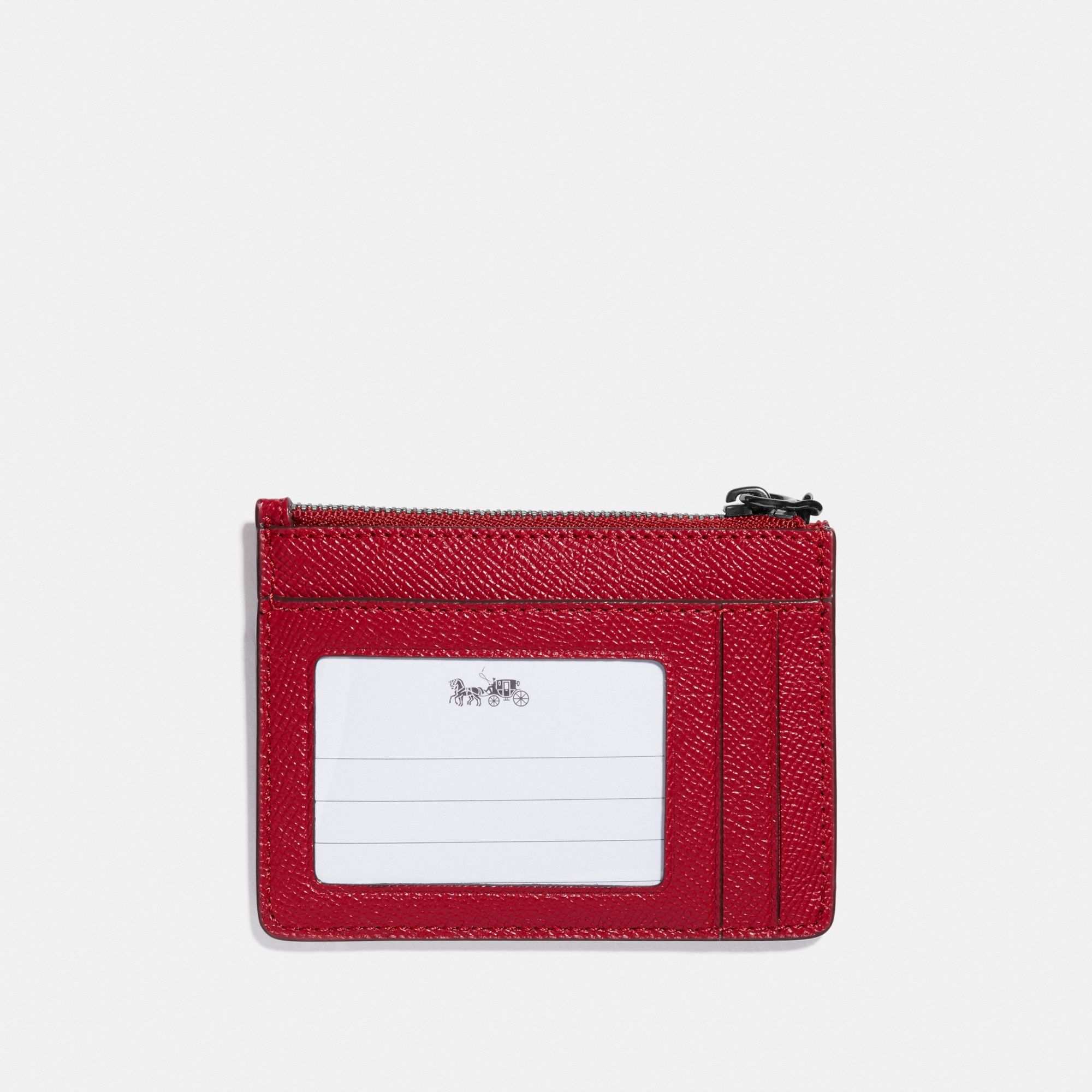 Coach Chain Card Case 'Red Apple'