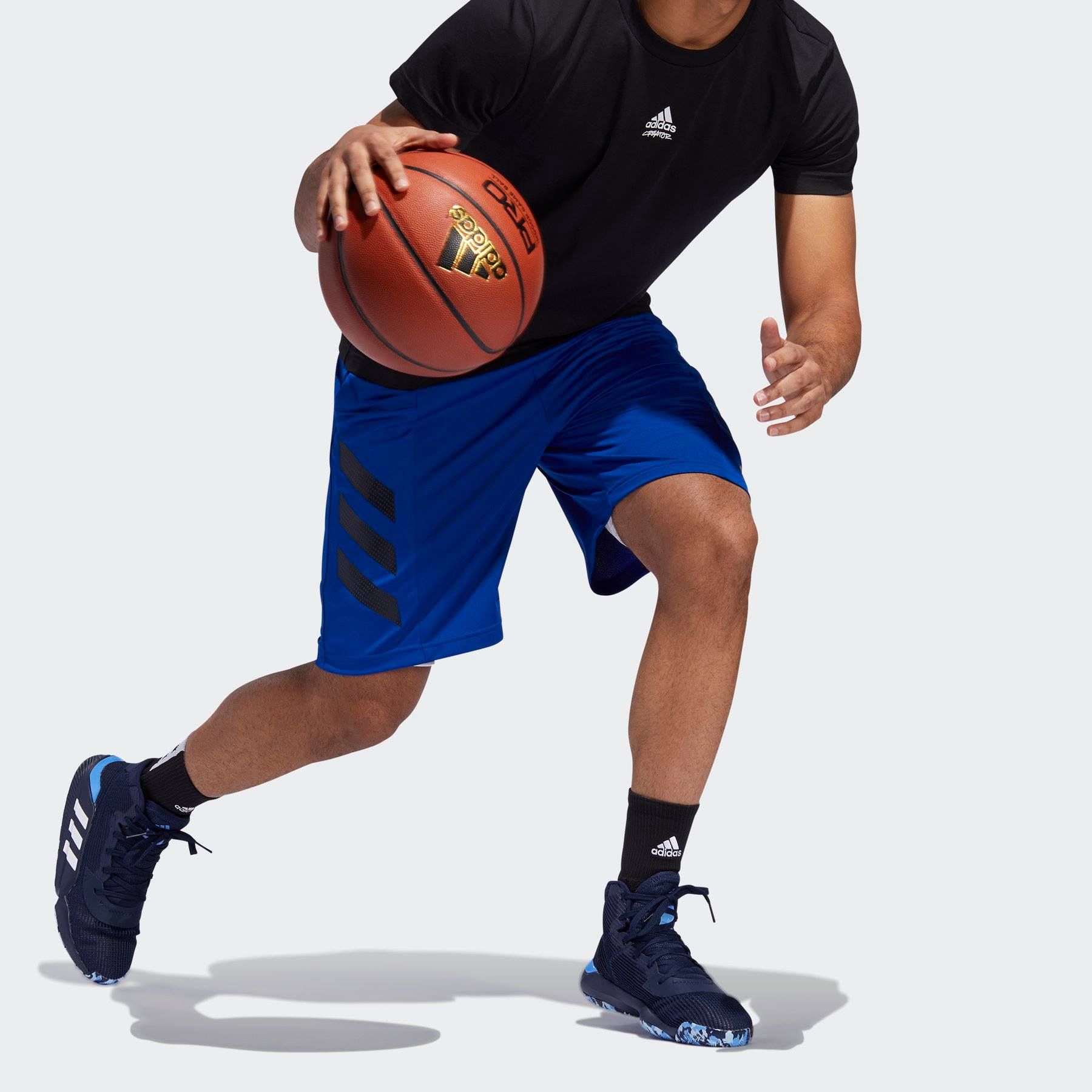 adidas Sport 3-Stripes Shorts - Blue