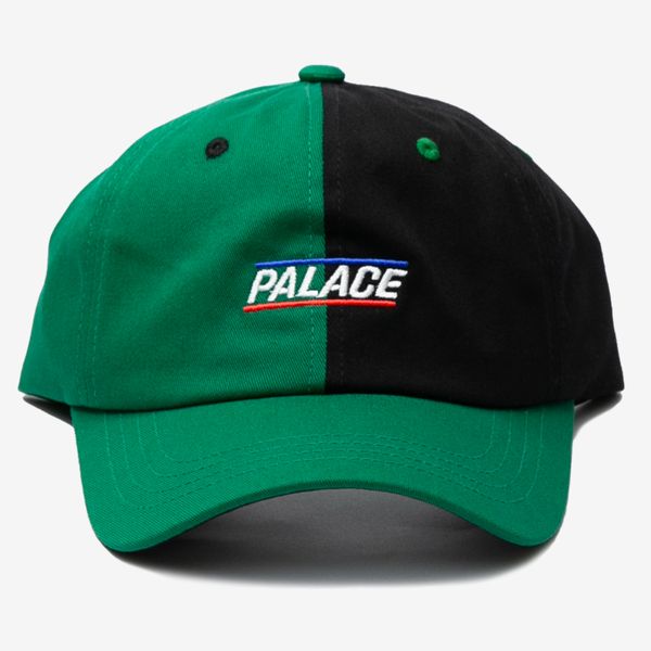  Palace Basically A Split 6-Panel Hat - Green/Black 