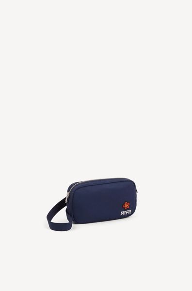  KENZO Crest Bag with Strap - Midnight Blue 
