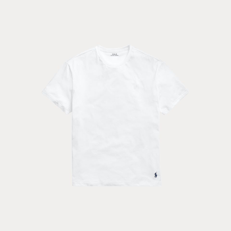 Ralph Lauren Classic Crewneck Shirt 'White'