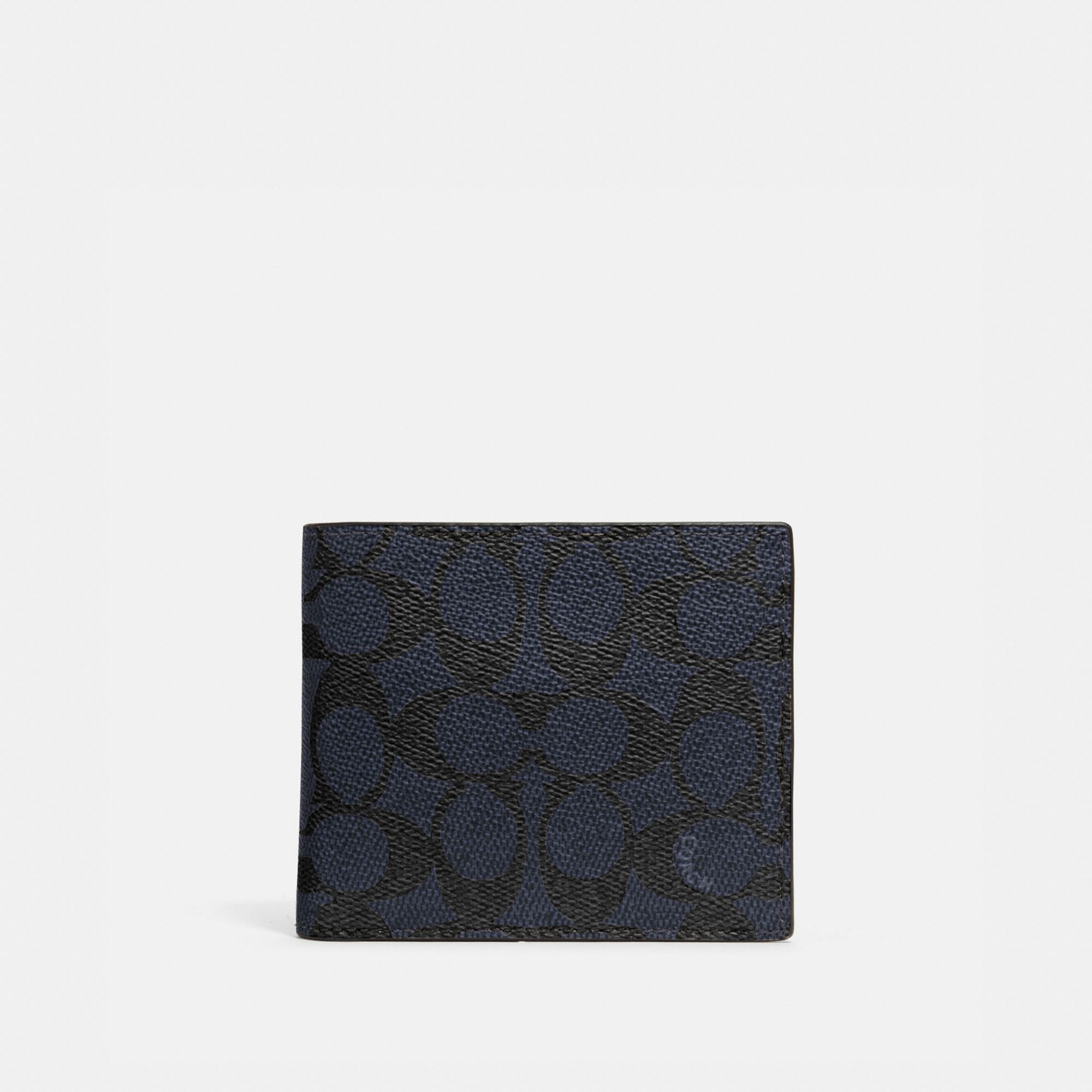 Coach 3 In 1 Wallet In Signature Canvas - Midnight