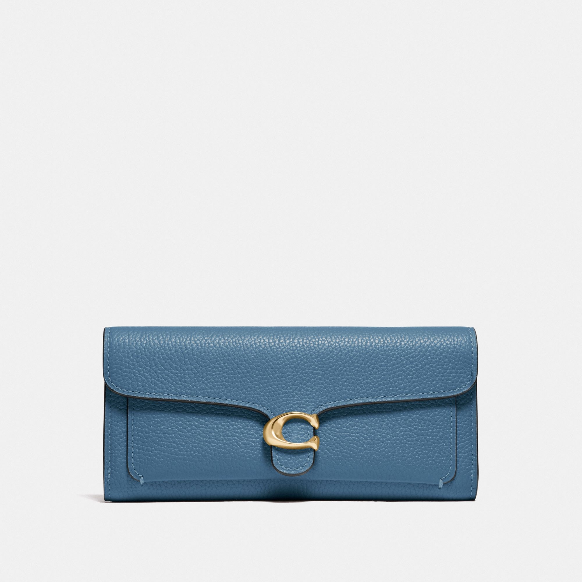 Coach Tabby Long Wallet 'Brass/Lake'