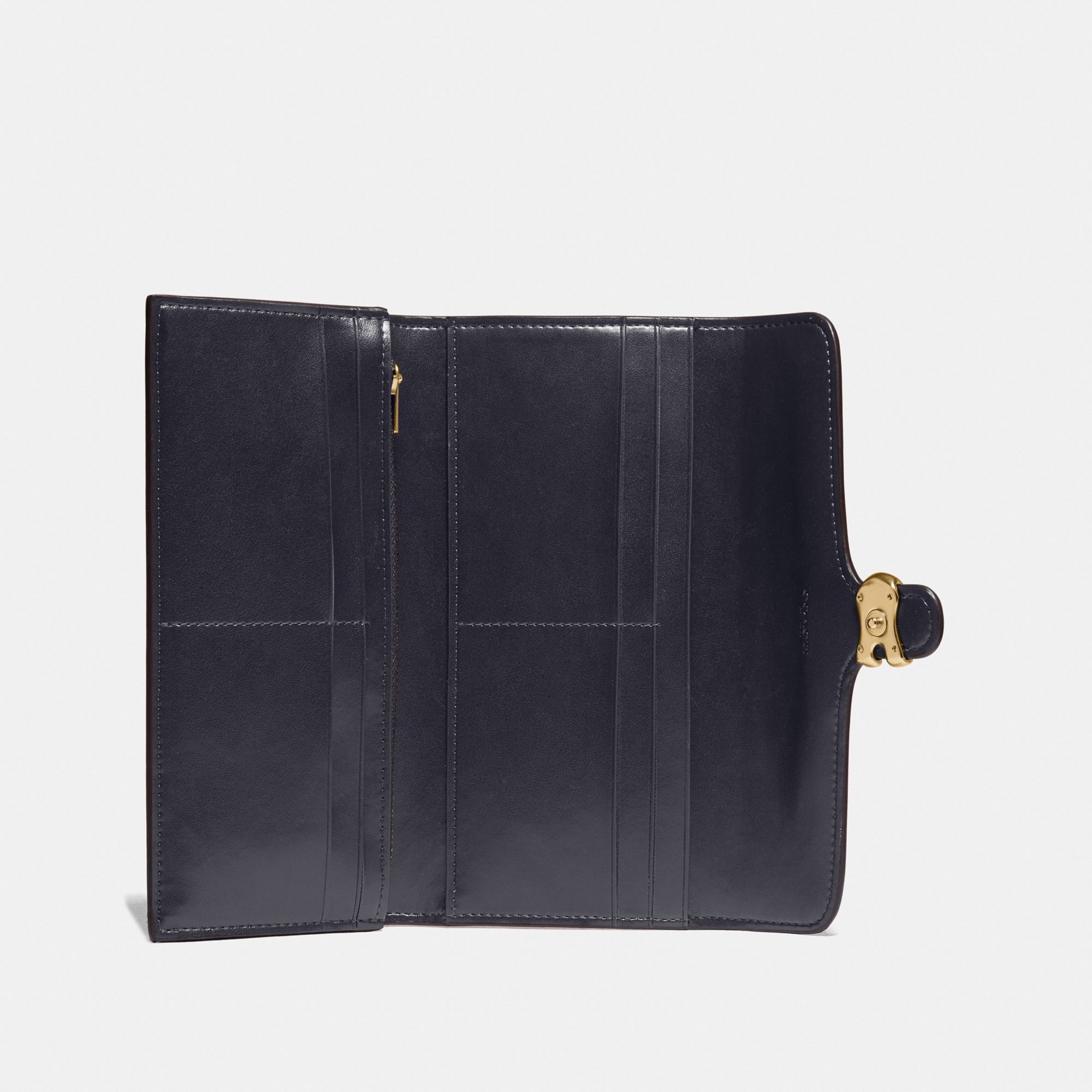 Coach Tabby Long Wallet 'Brass/Lake'