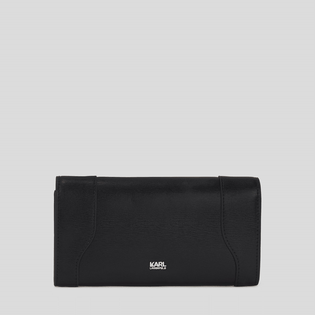 Karl Lagerfeld K/Locked Medium Wallet - Black