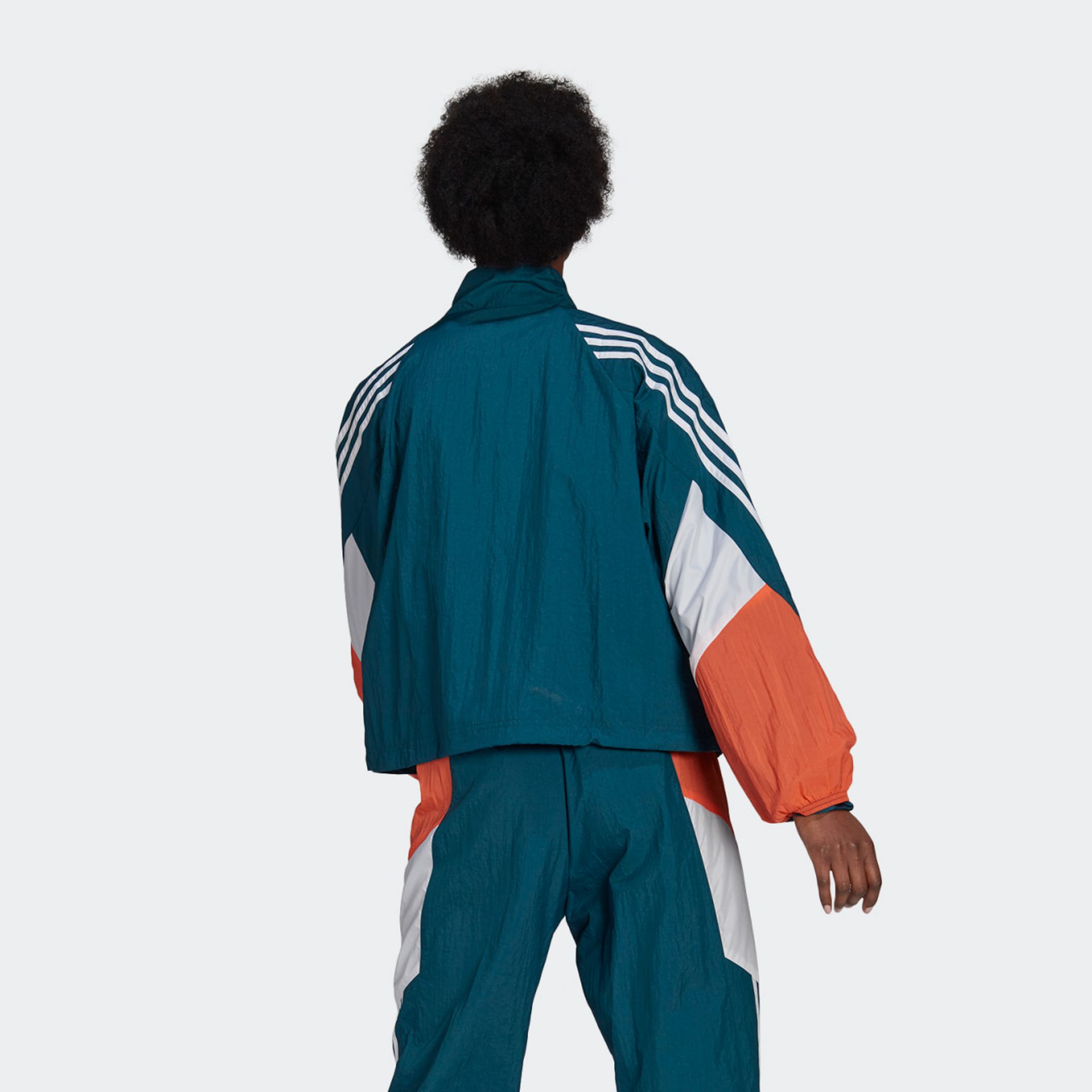 adidas Sportswear Game-Time Woven Track Jacket - Turquoise