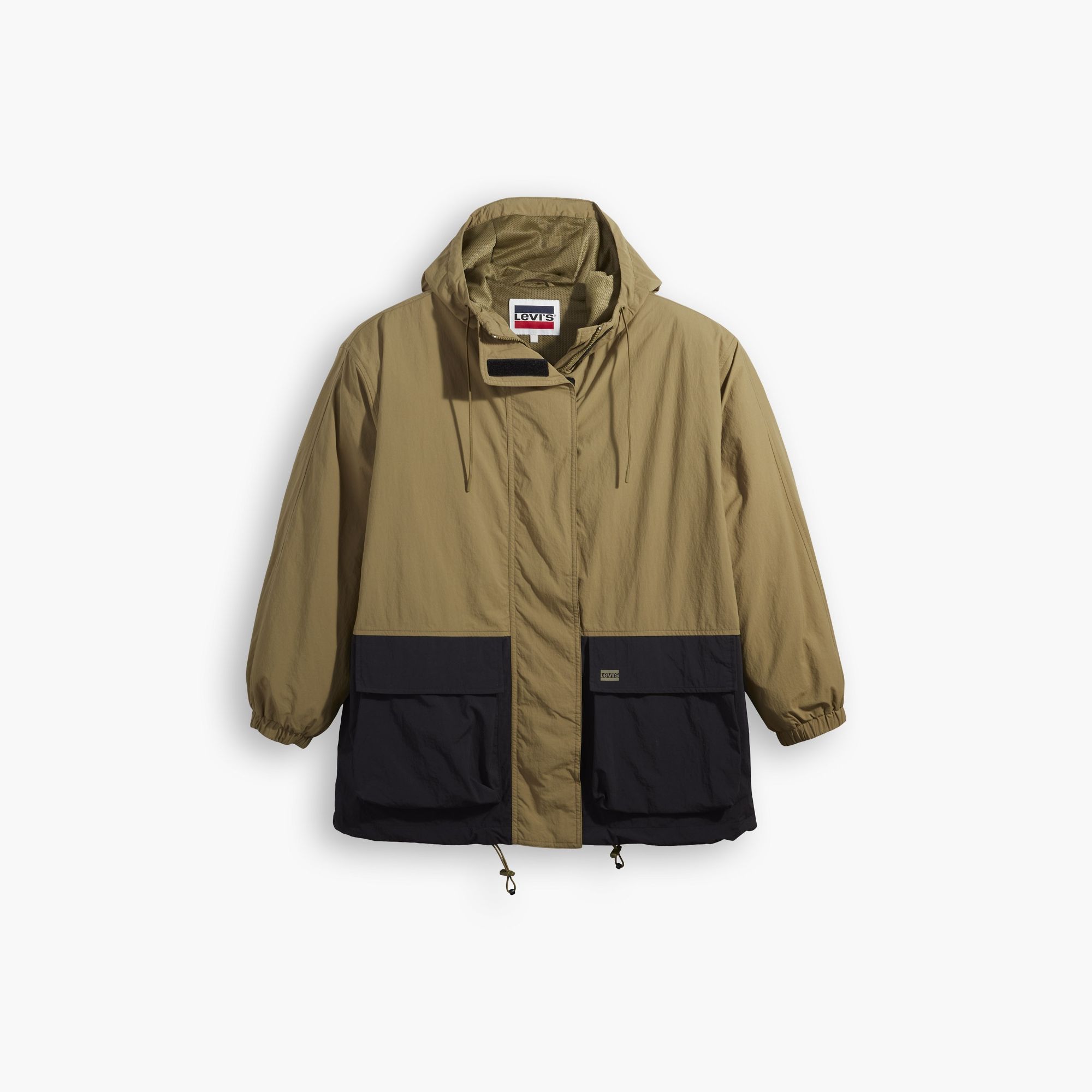 Levi's Hooded Nylon Windbreaker - Olive