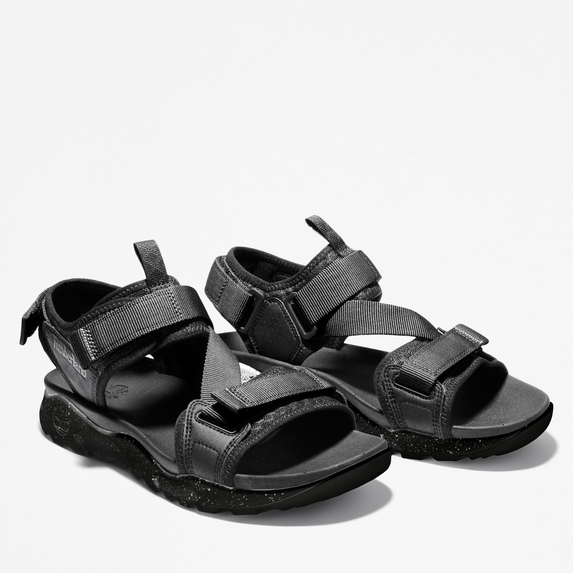  Timberland Ripcord Sandals - Black/Black 