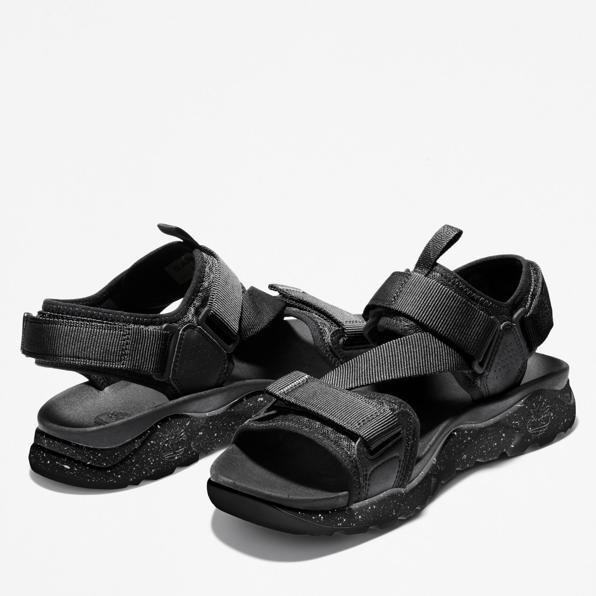  Timberland Ripcord Sandals - Black/Black 