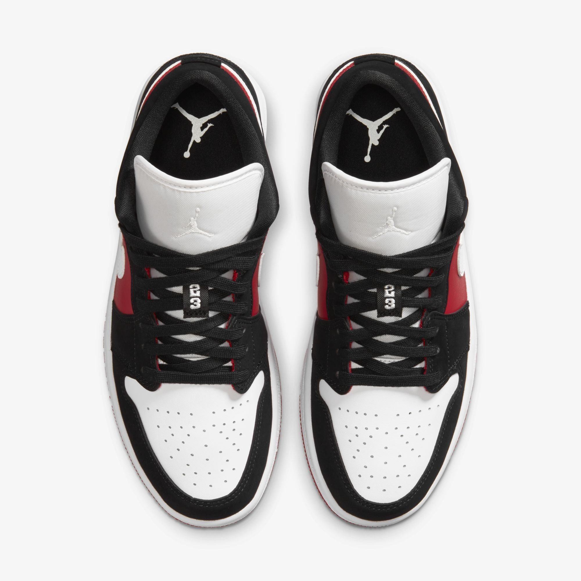 Air Jordan 1 Low - Gym Red/Black/White