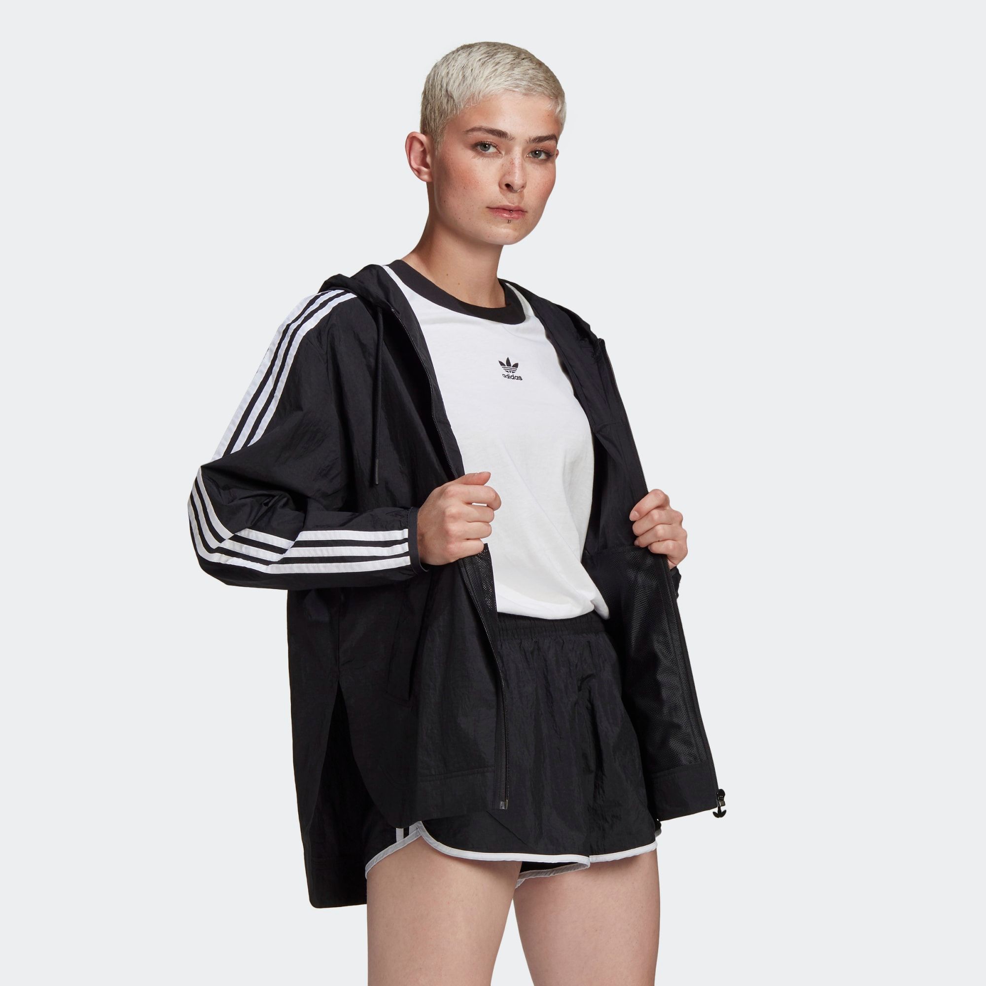 adidas Adicolor Classics Windbreaker - Black