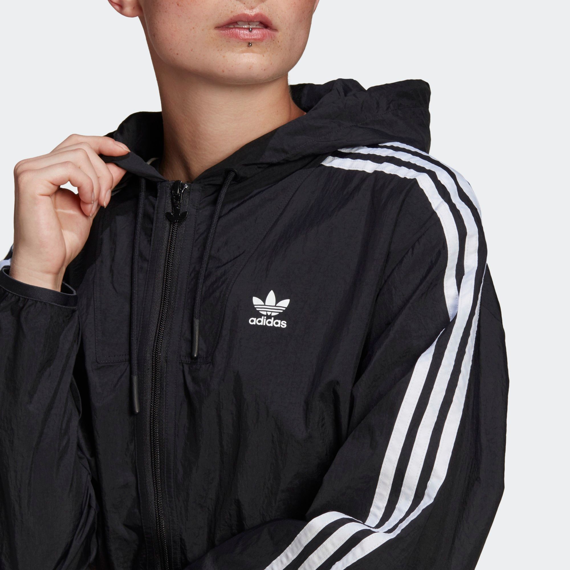 adidas Adicolor Classics Windbreaker - Black