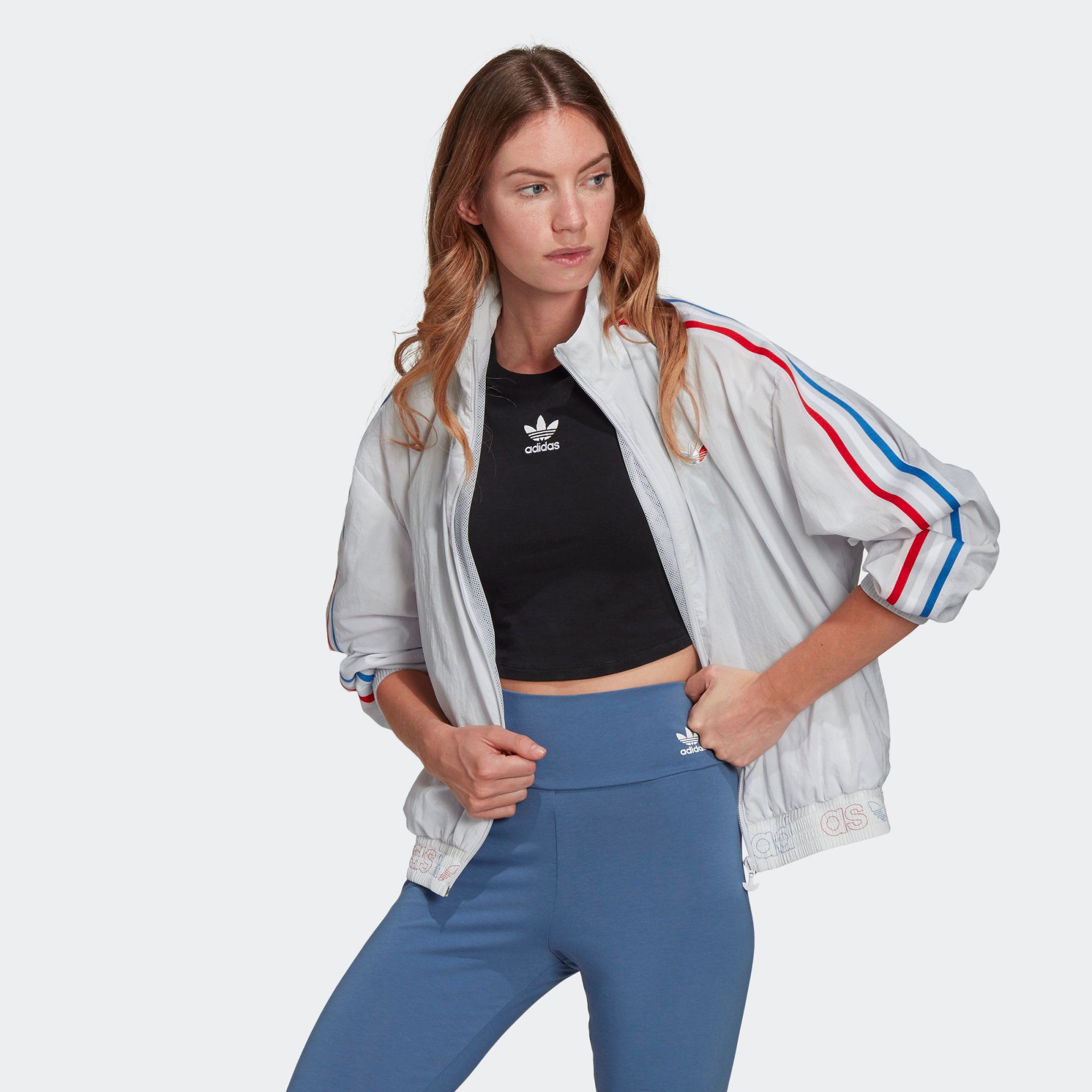 adidas Adicolor Tricolor Japona Track Jacket - Grey