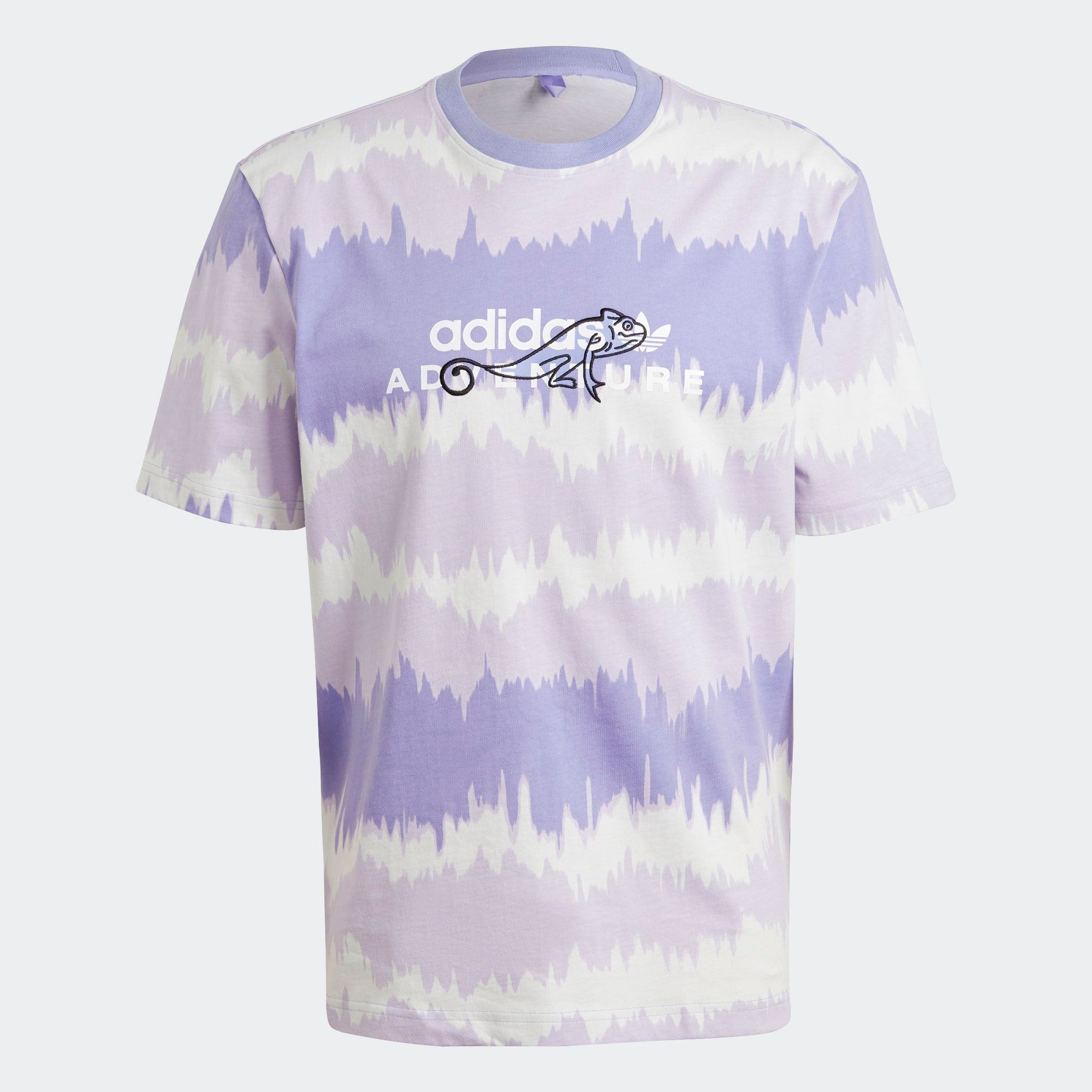  adidas Adventure Archive Printed Tee - Purple 