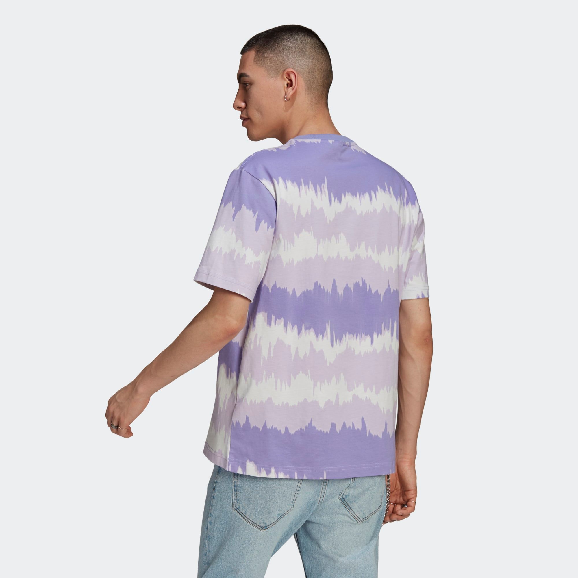  adidas Adventure Archive Printed Tee - Purple 