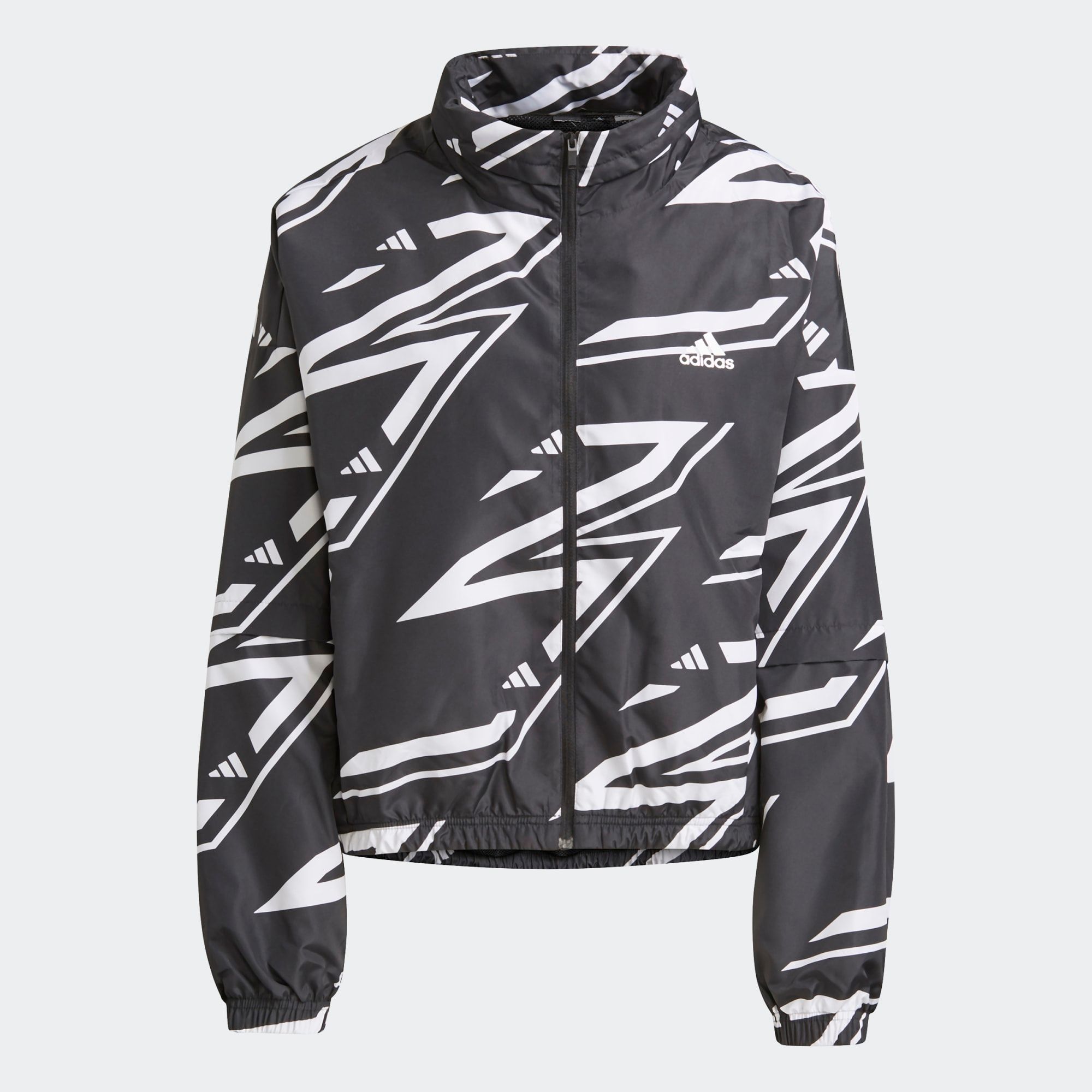 adidas Sportswear Adjustable Woven Jacket - Black