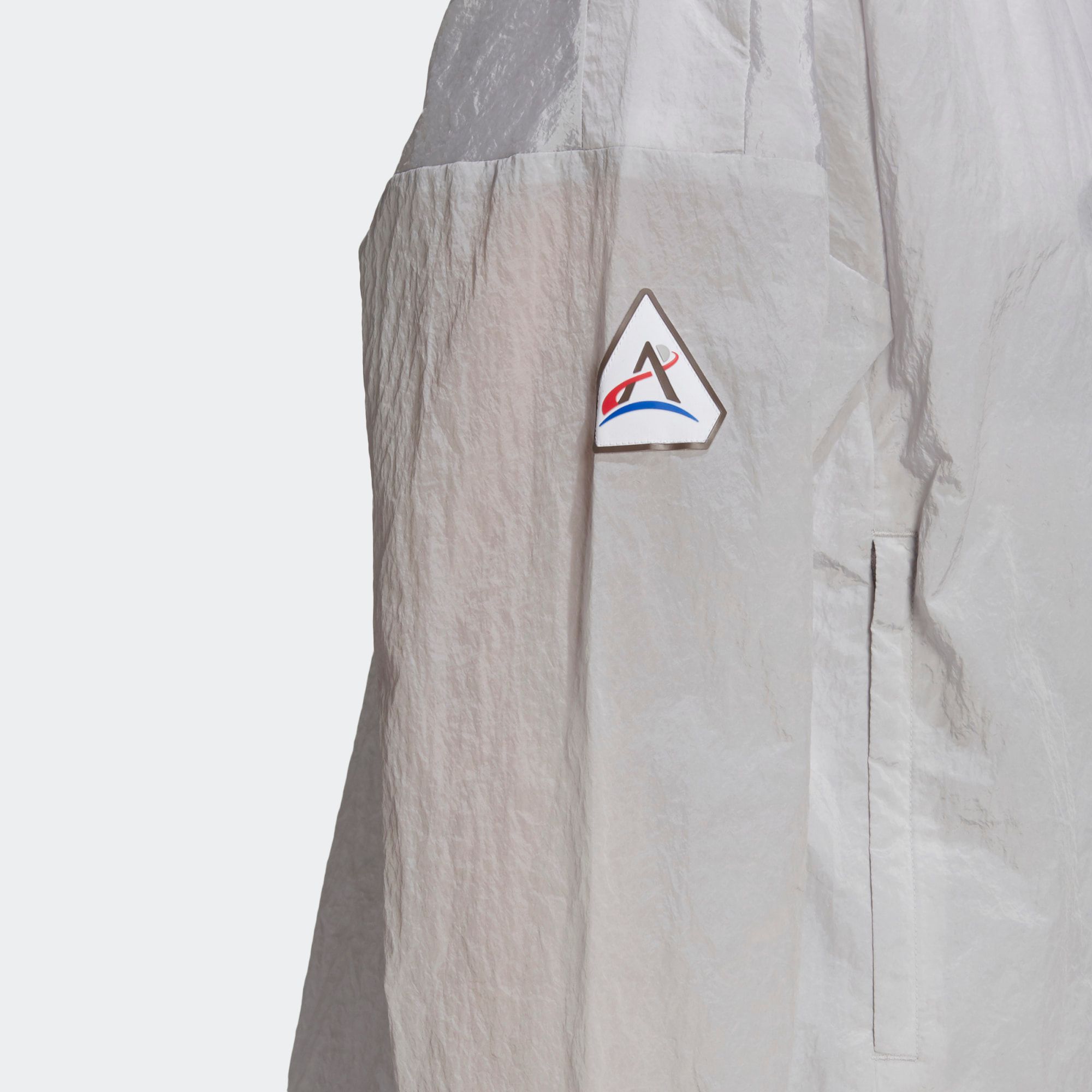 adidas Sportswear Crop Windbreaker - Grey Two