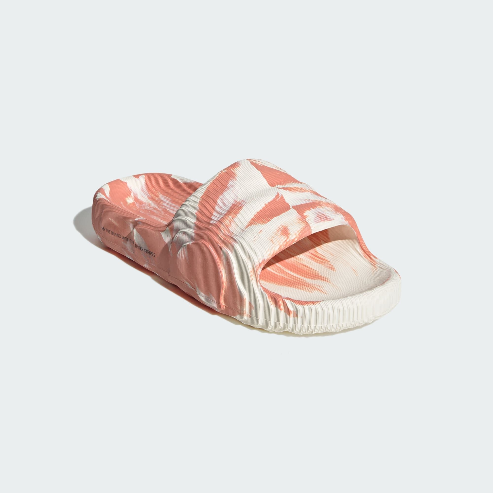  adidas Adilette 22 Slides - Wonder White / Wonder Clay 