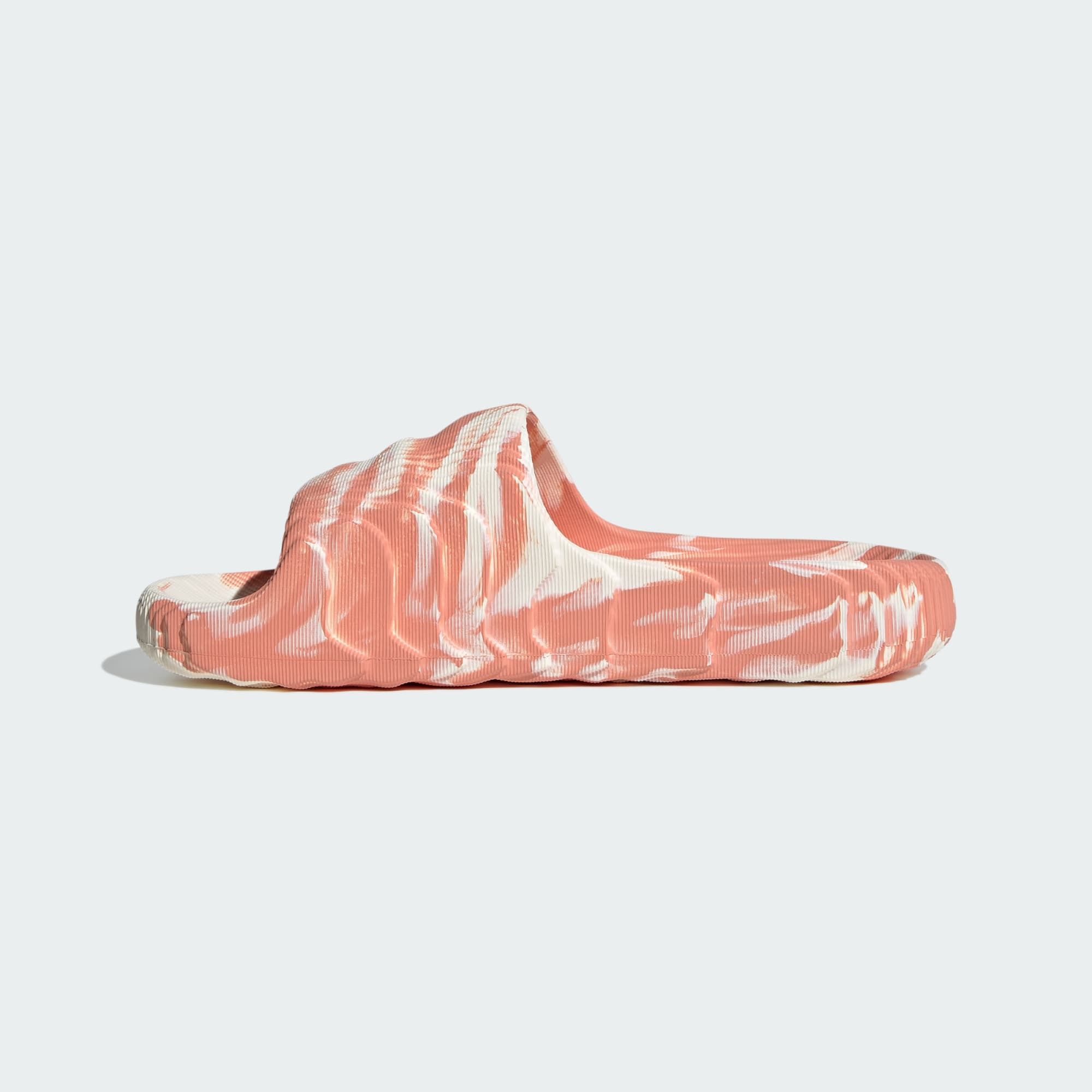 adidas Adilette 22 Slides - Wonder White / Wonder Clay