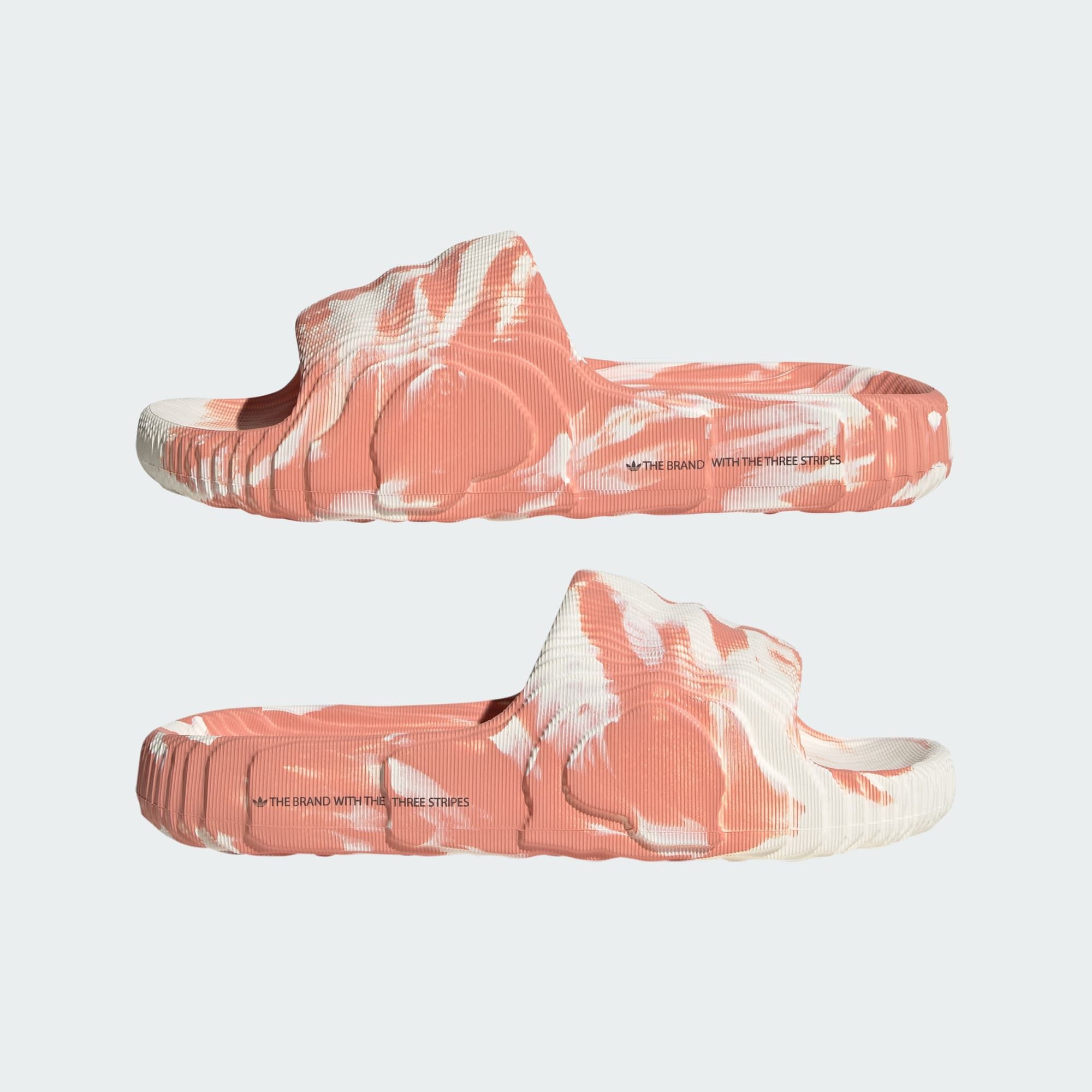 adidas Adilette 22 Slides - Wonder White / Wonder Clay