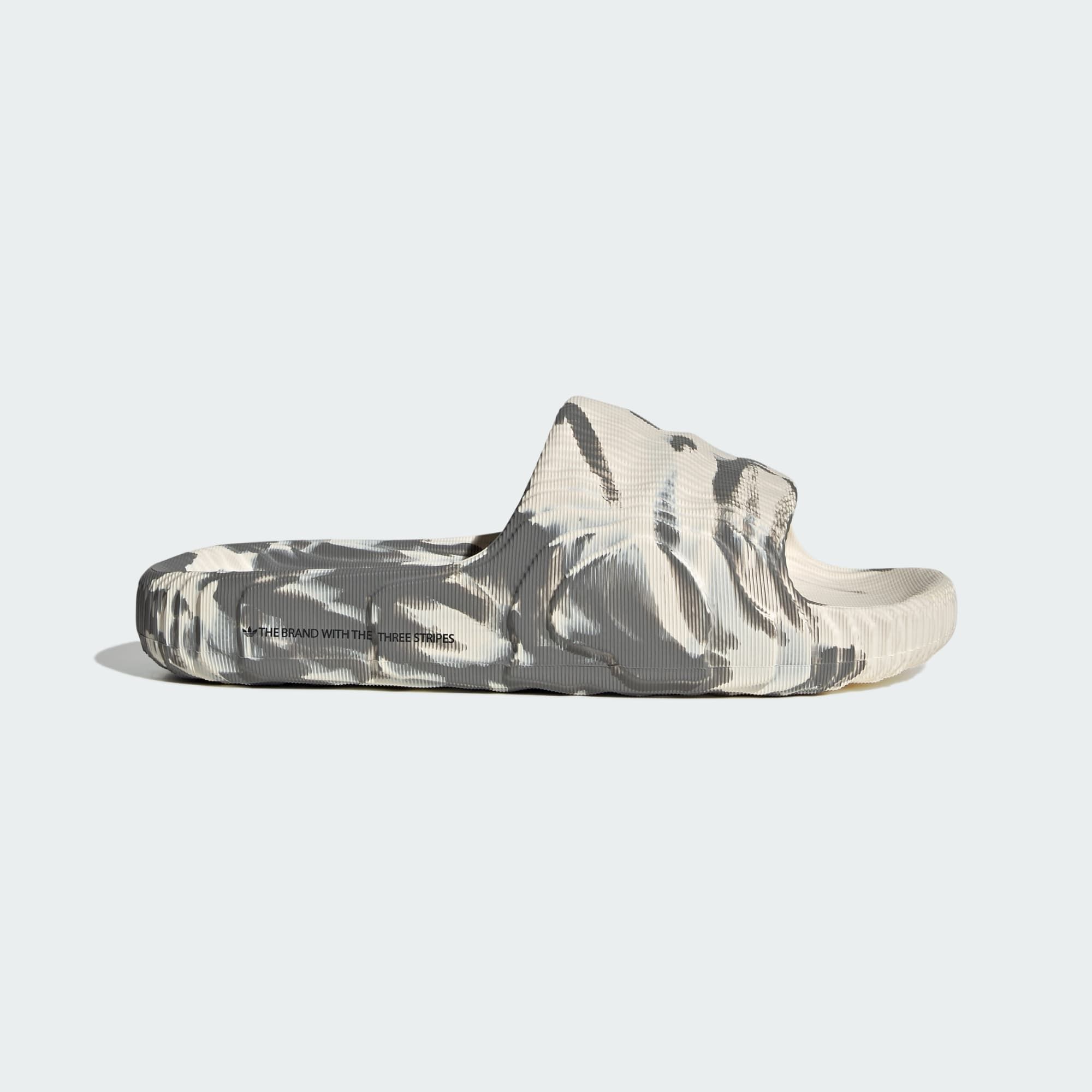  adidas Adilette 22 Slides - Wonder White / Grey Three 