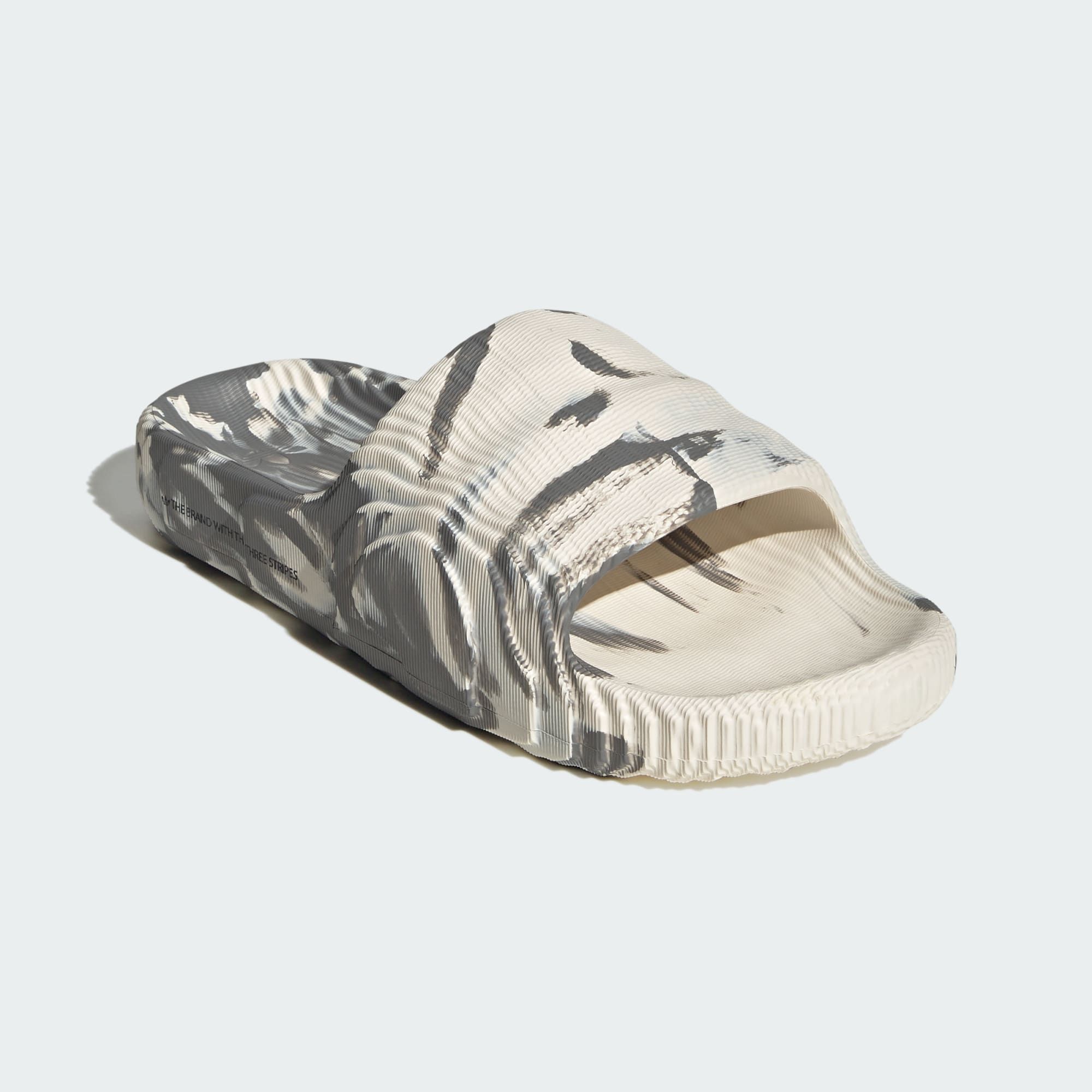adidas Adilette 22 Slides - Wonder White / Grey Three