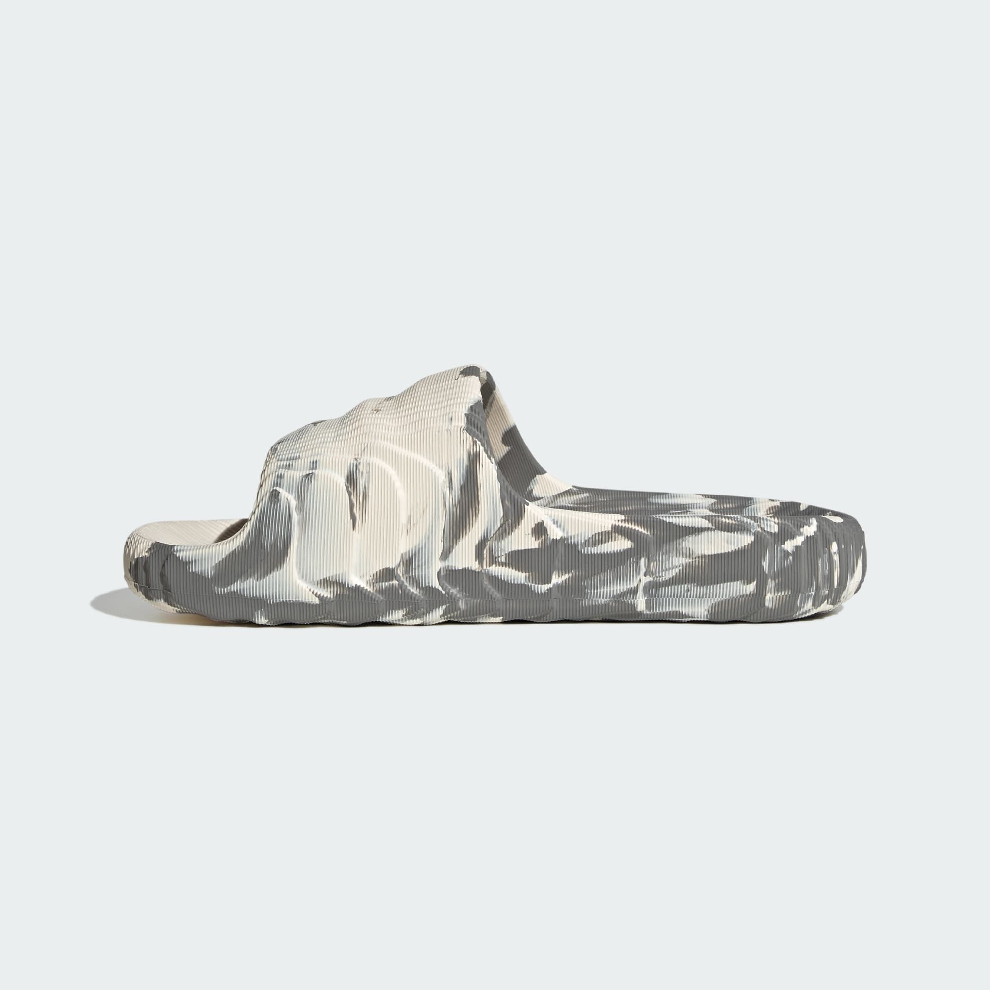 adidas Adilette 22 Slides - Wonder White / Grey Three