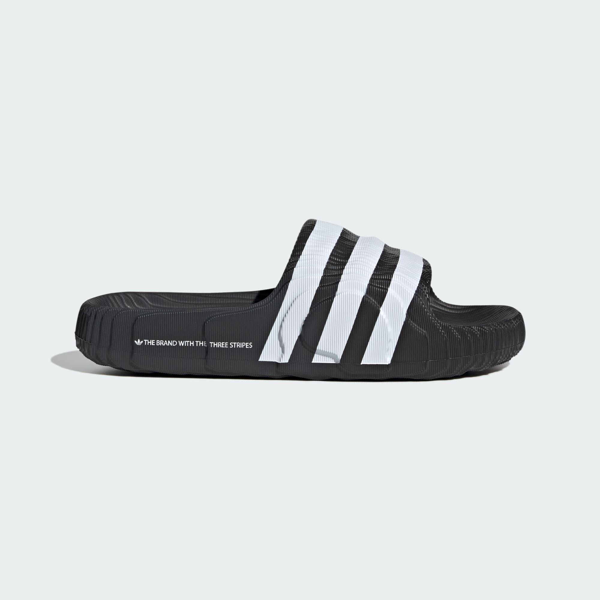  adidas Adilette 22 - Black / White 