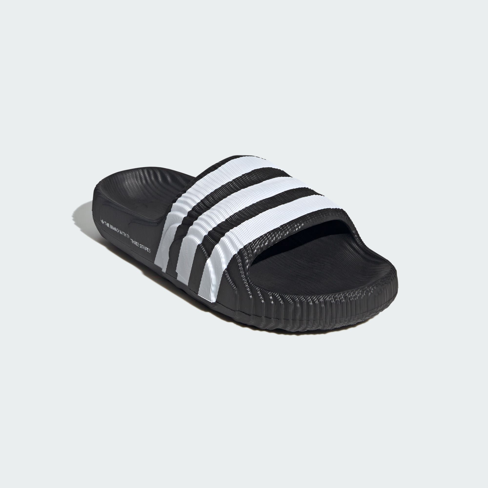 adidas Adilette 22 - Black / White