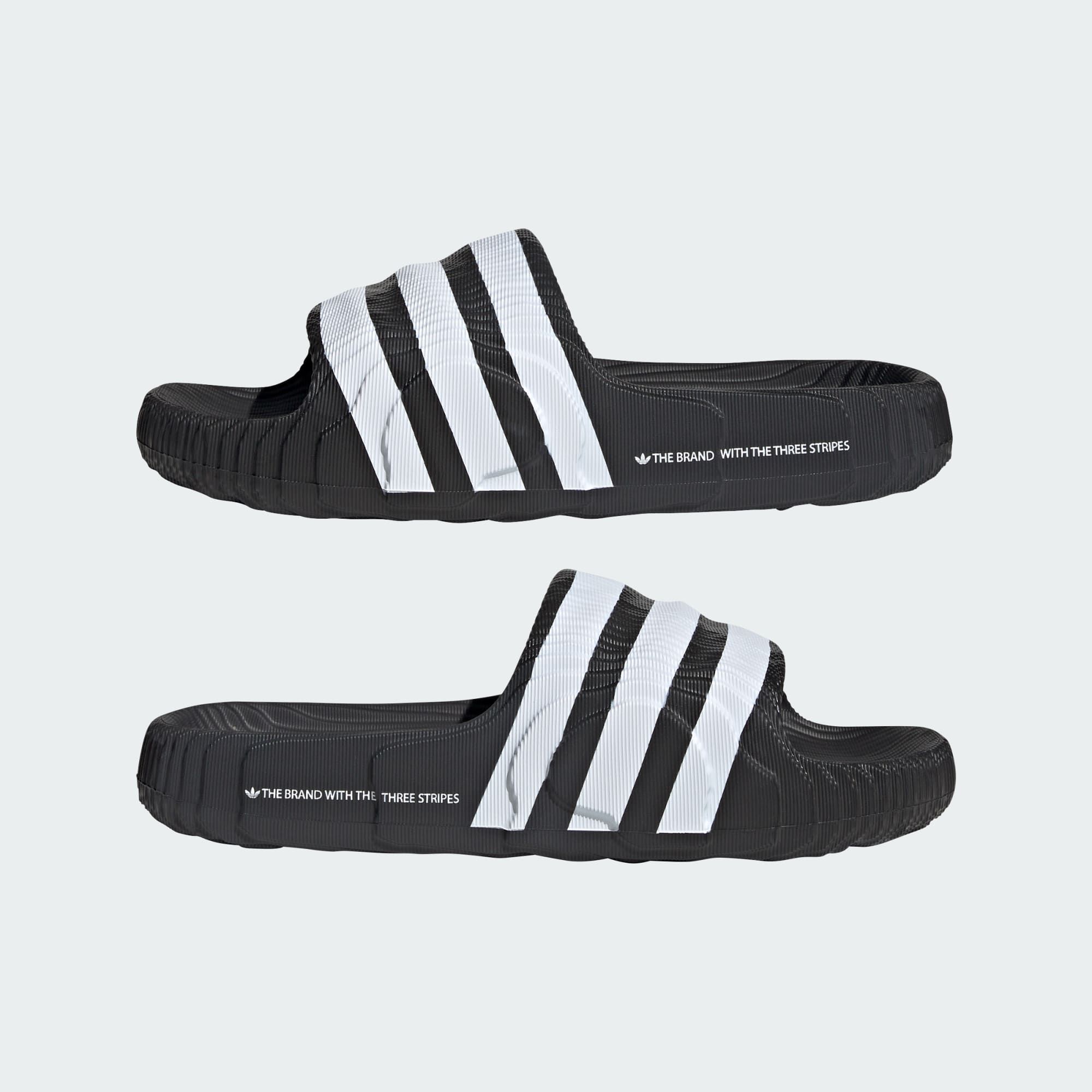  adidas Adilette 22 - Black / White 