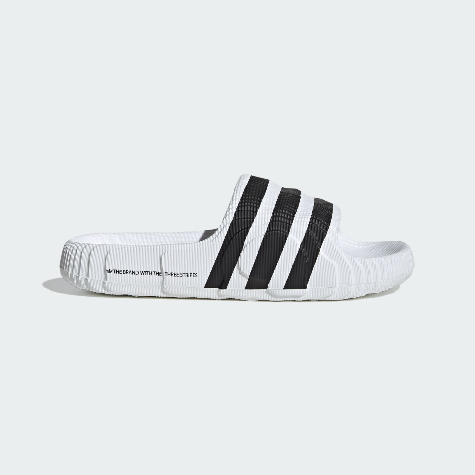  adidas Adilette 22 - White / Black 