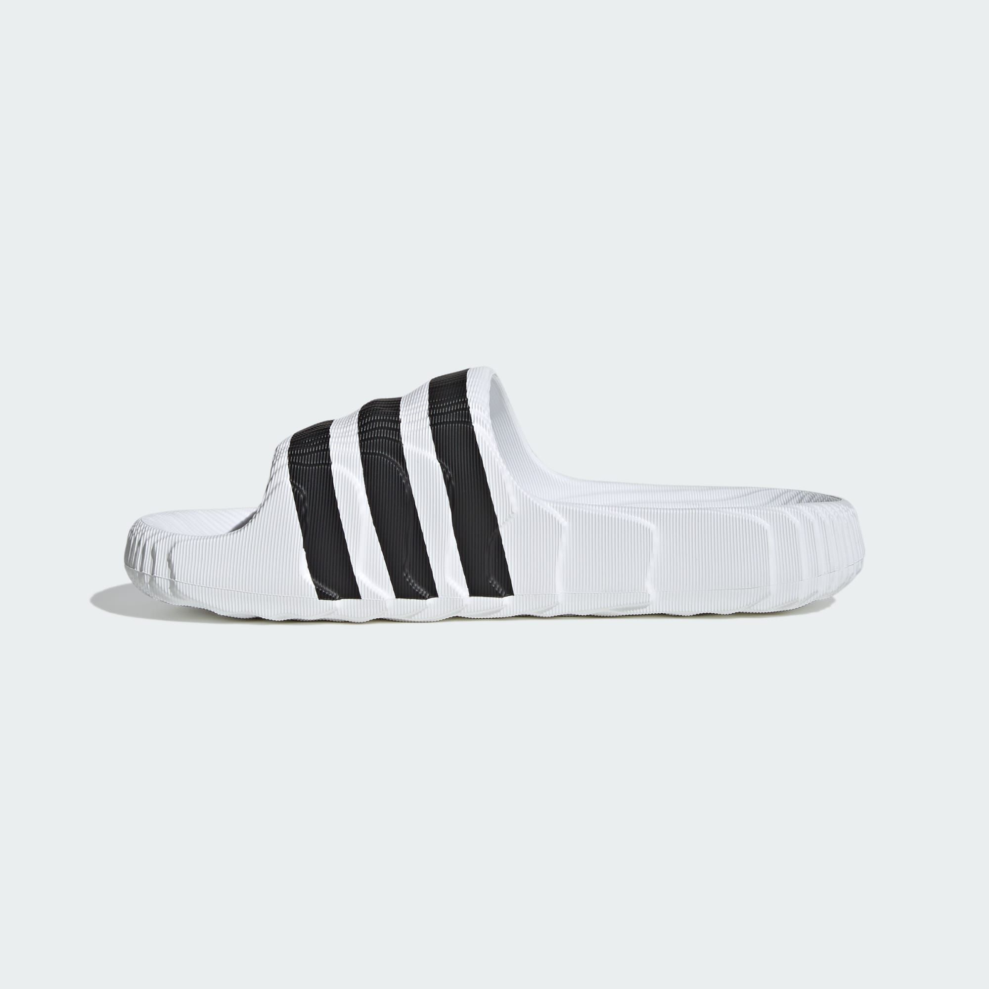  adidas Adilette 22 - White / Black 