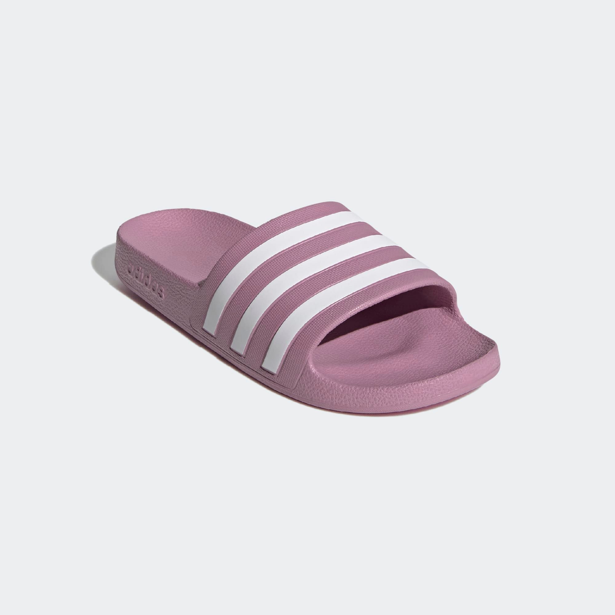 adidas Adilette Aqua - Cherry Metallic
