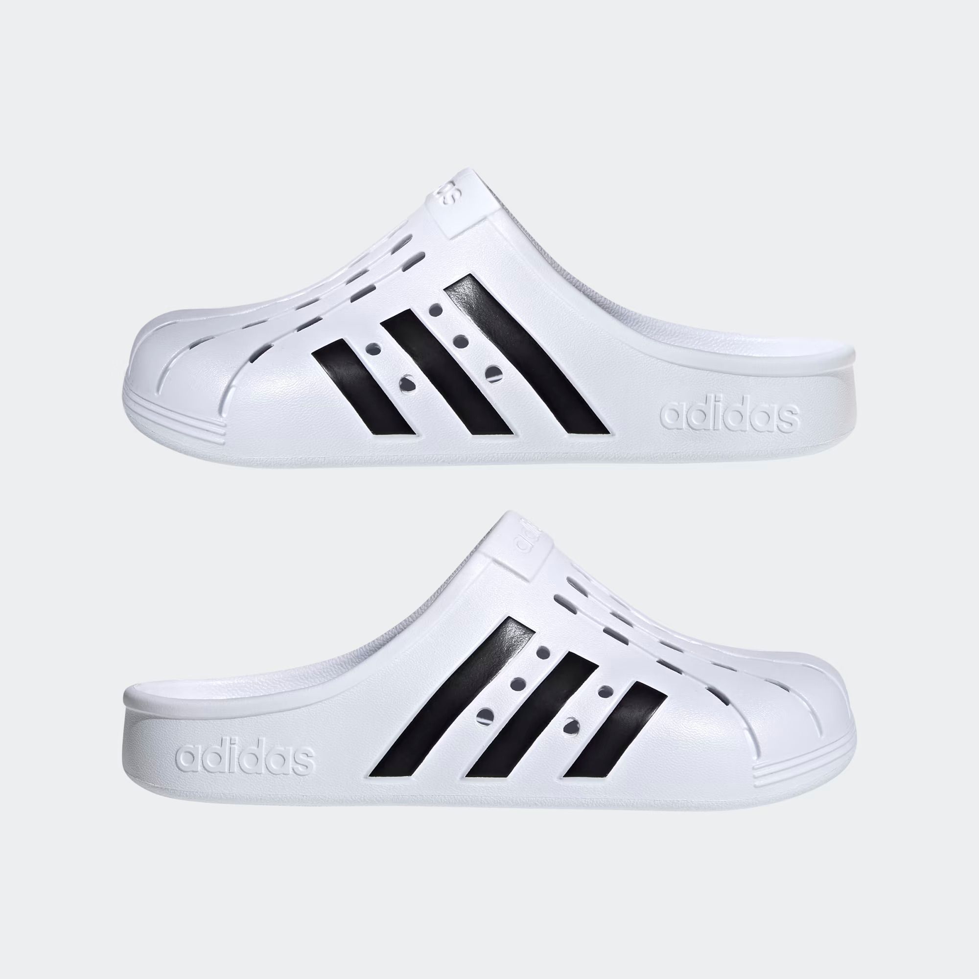 adidas Adilette Clogs - White