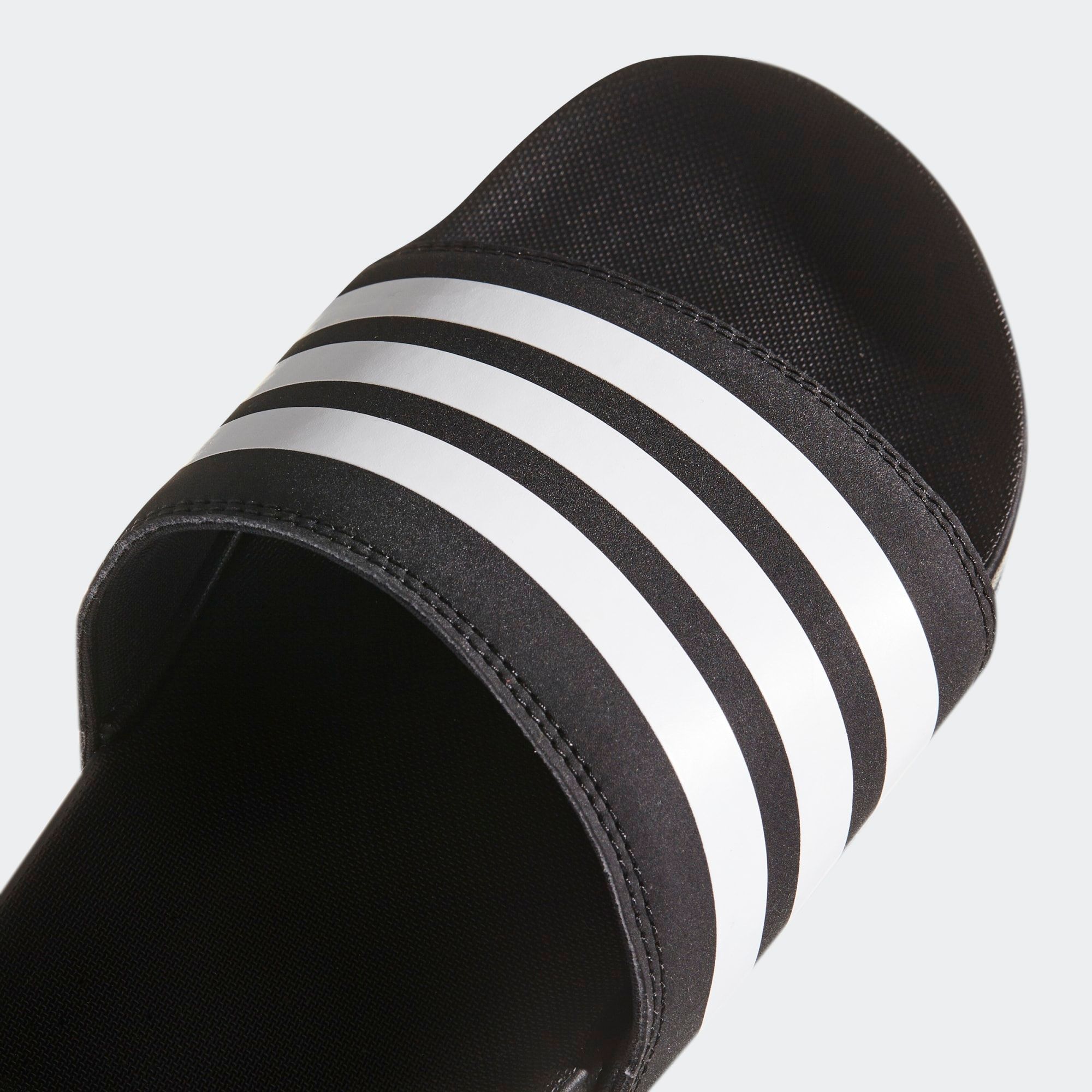 adidas Adilette Comfort Slides - Black/White