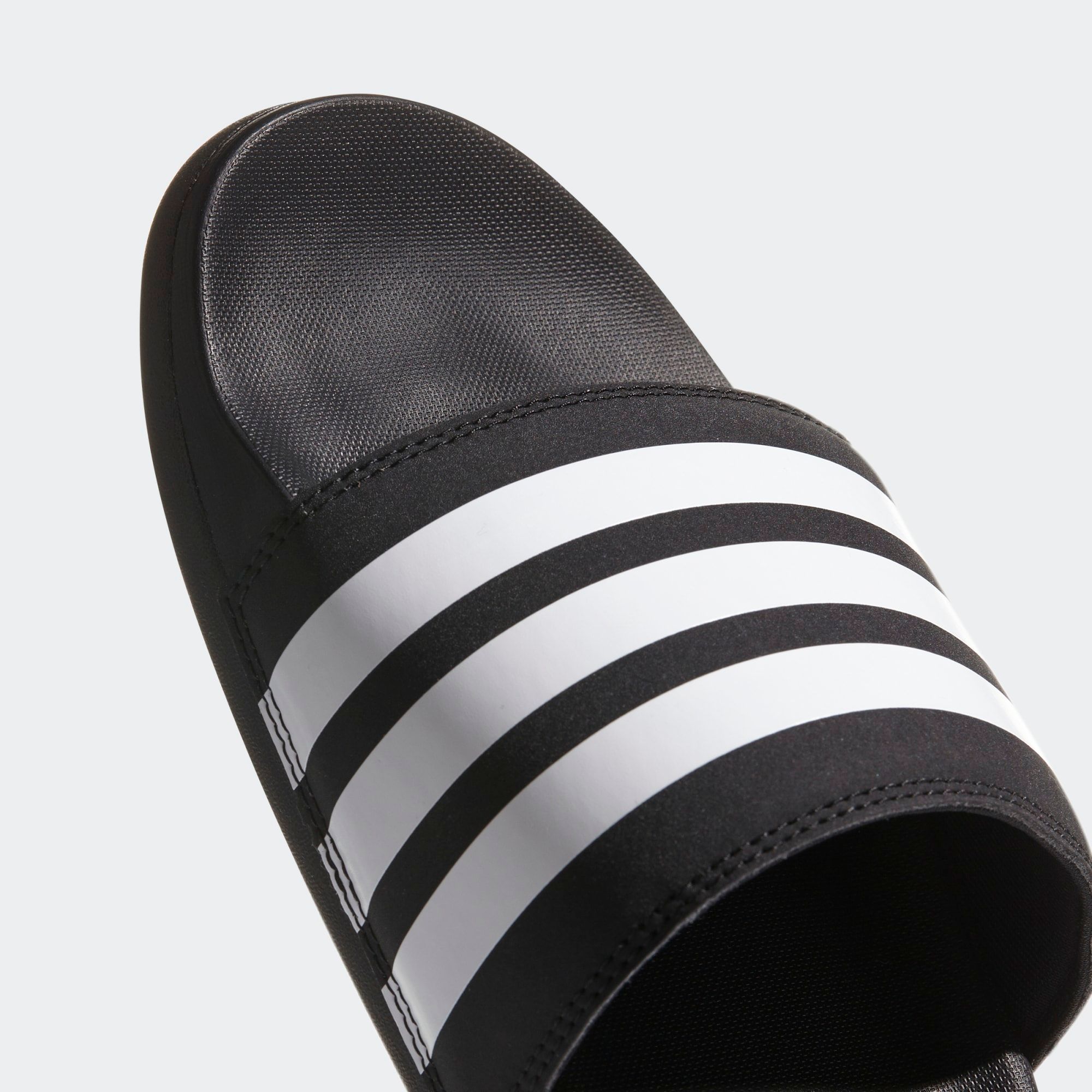 adidas Adilette Comfort Slides - Black/White