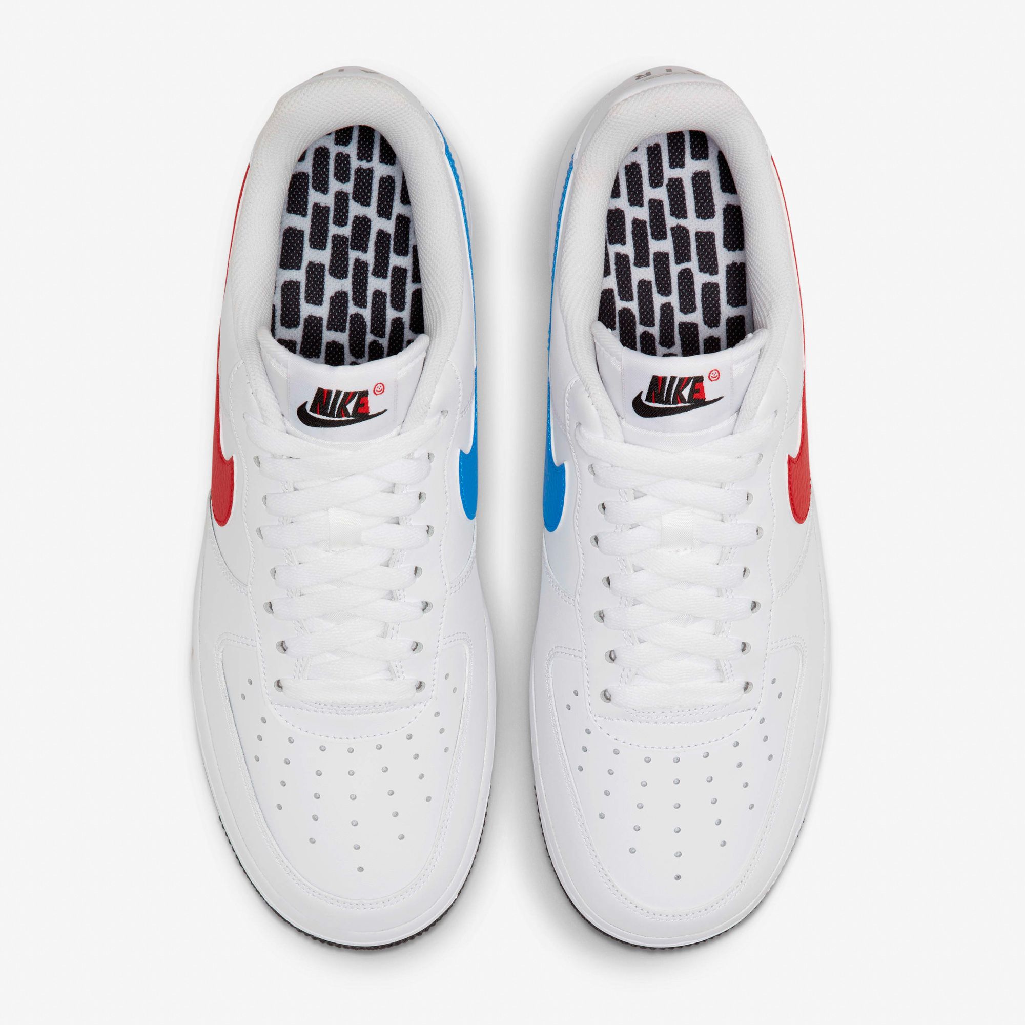 Nike Air Force 1 '07 - White/Photo Blue/University Red