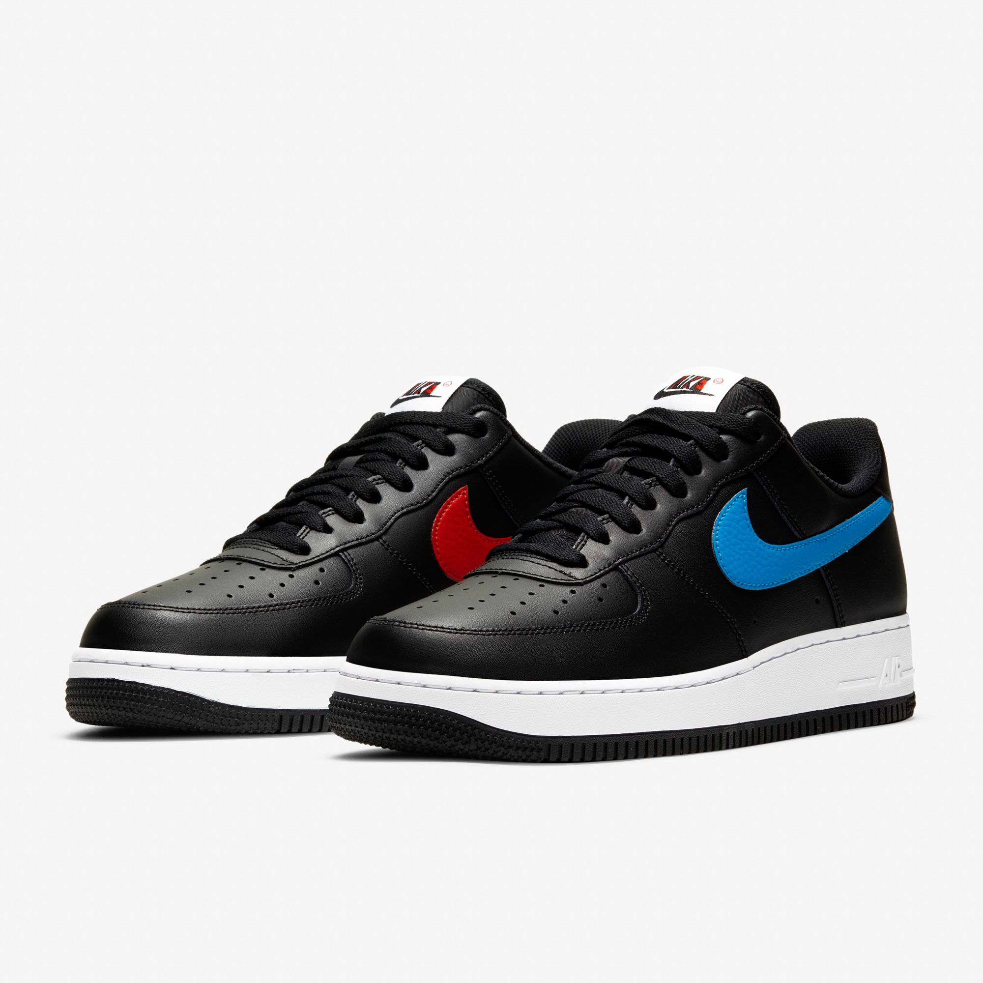 Nike Air Force 1 '07 - Black/University Red/Photo Blue